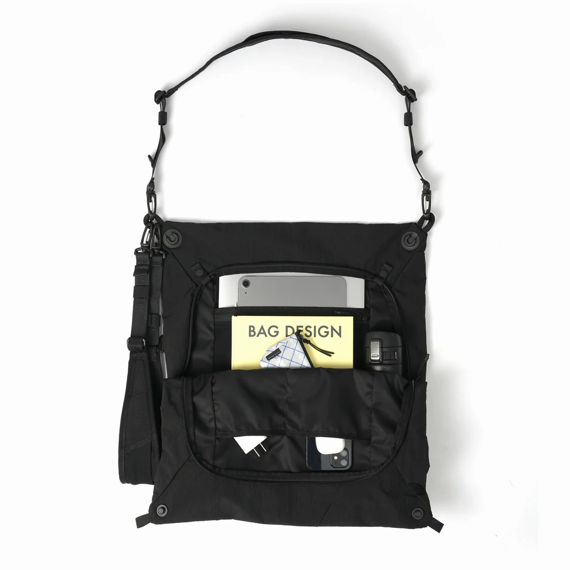 Sealson 3-Way Messenger Bag TE-S Gravel Grey
