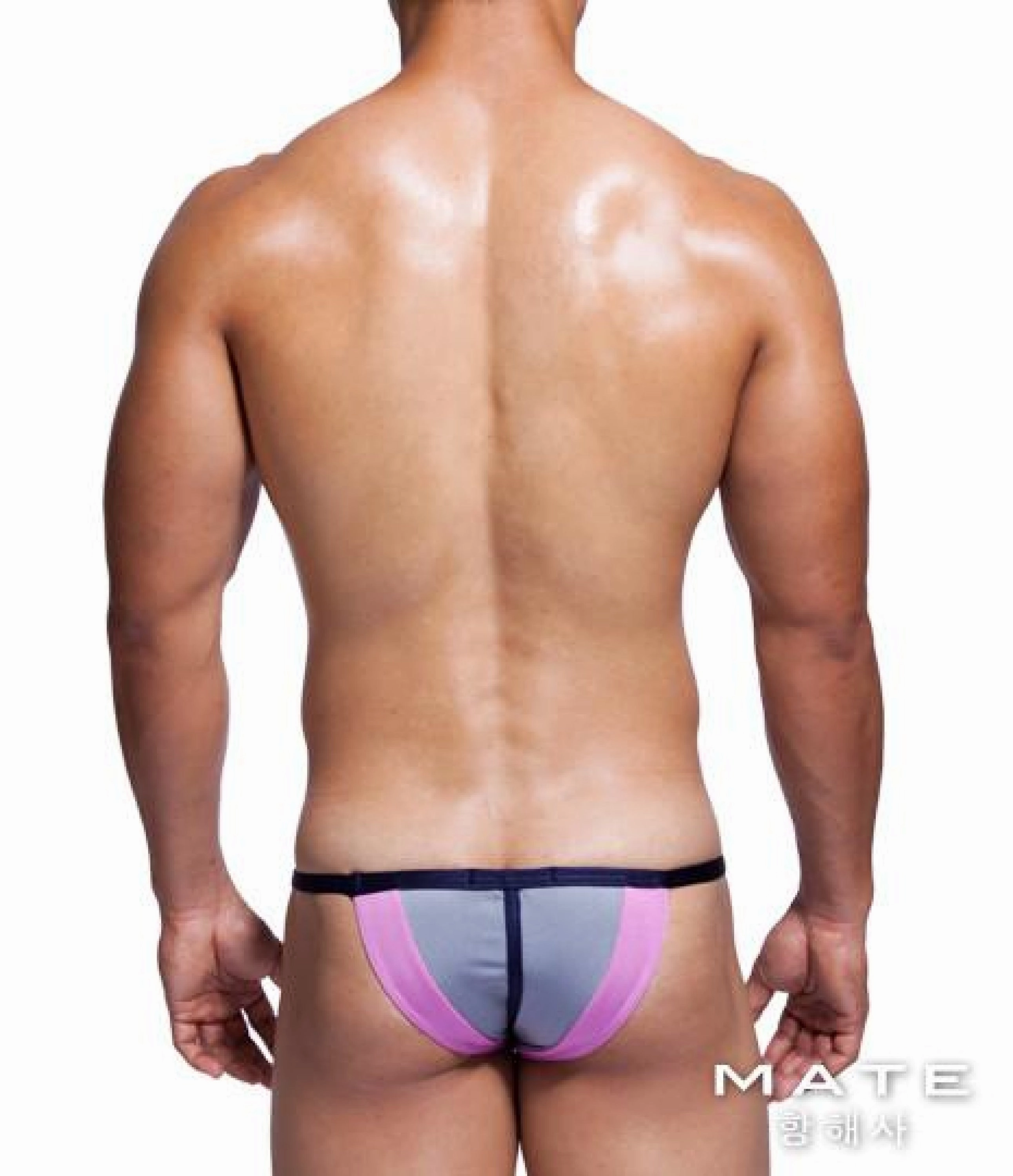 Sexy Mens Underwear Ultra Kini - Tae Song (Silver)
