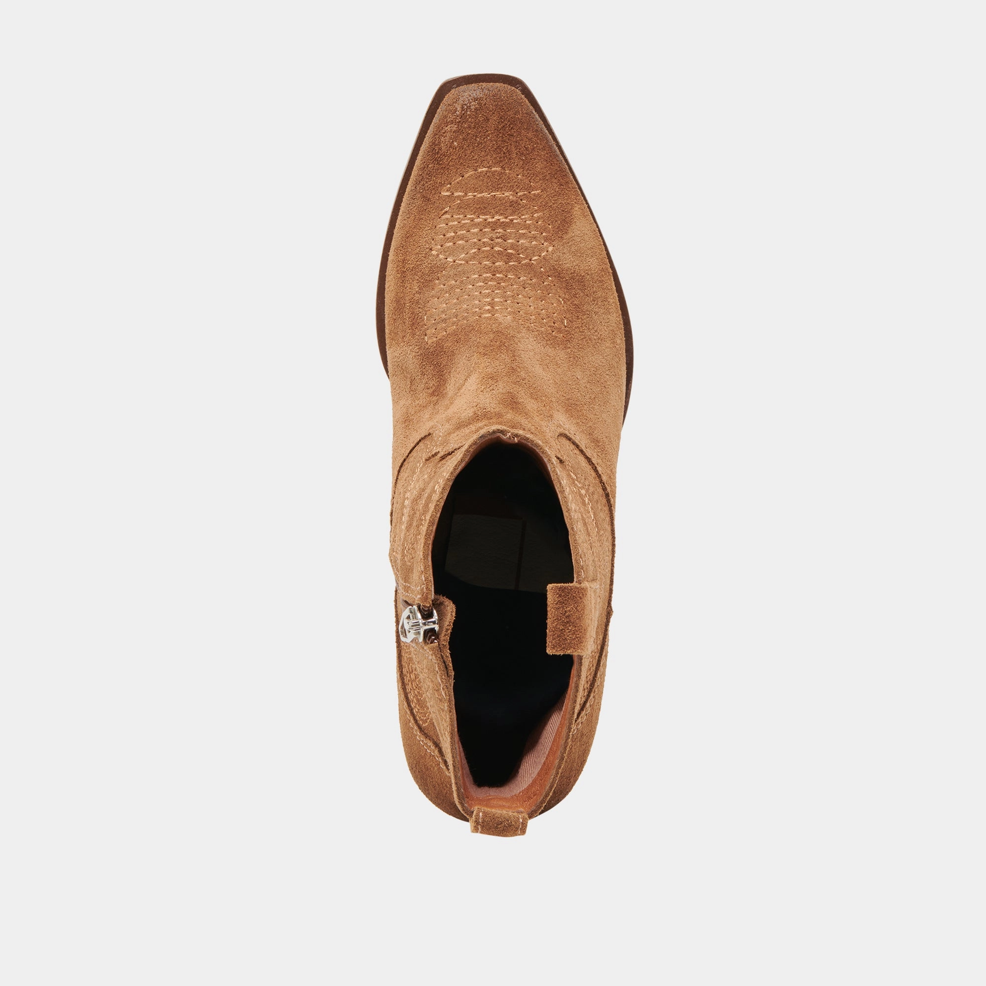 SHANIA BOOTIES BROWN SUEDE