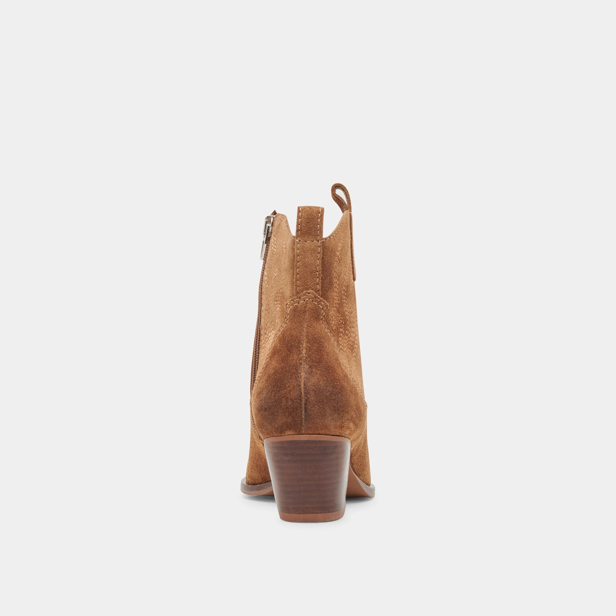 SHANIA BOOTIES BROWN SUEDE