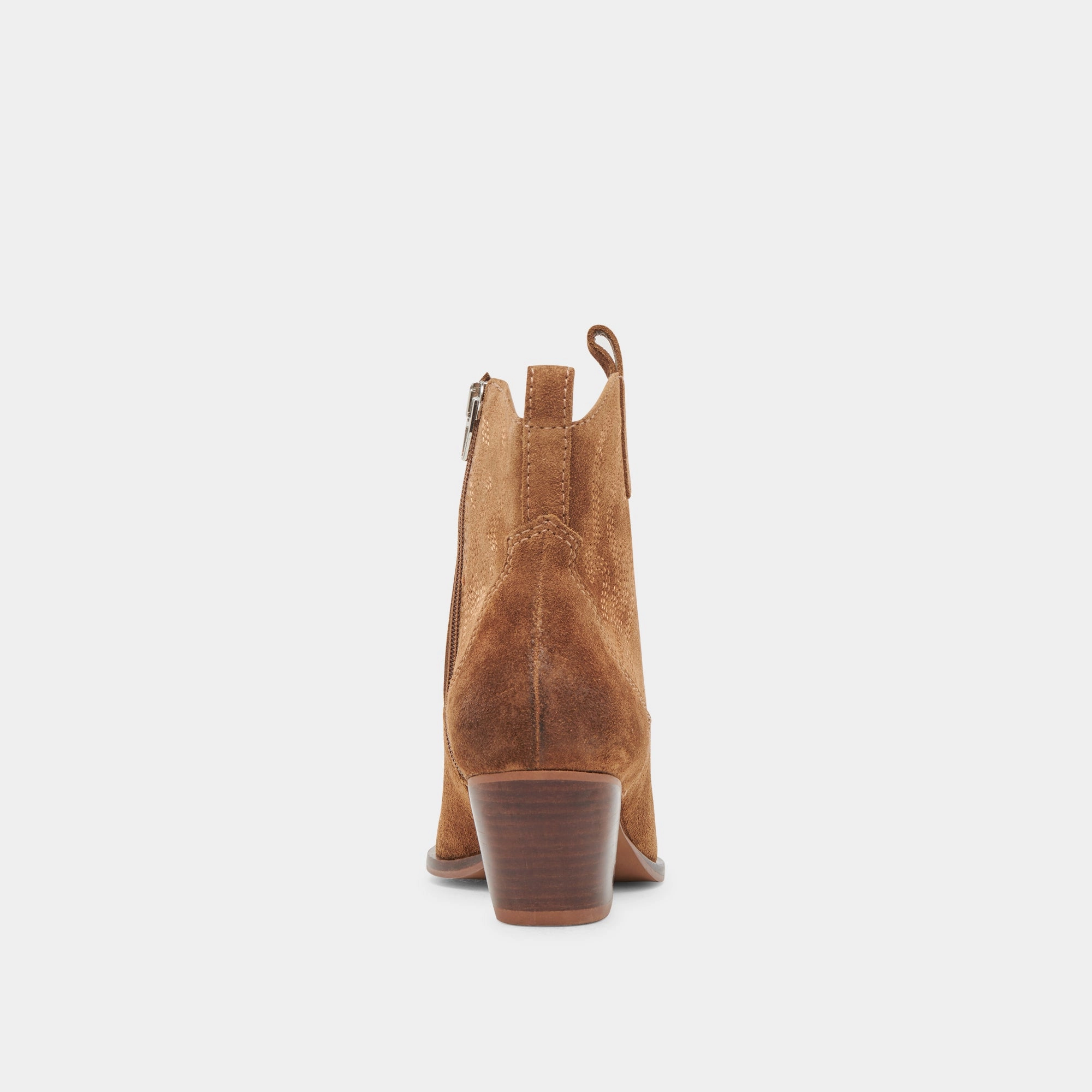 SHANIA BOOTIES BROWN SUEDE