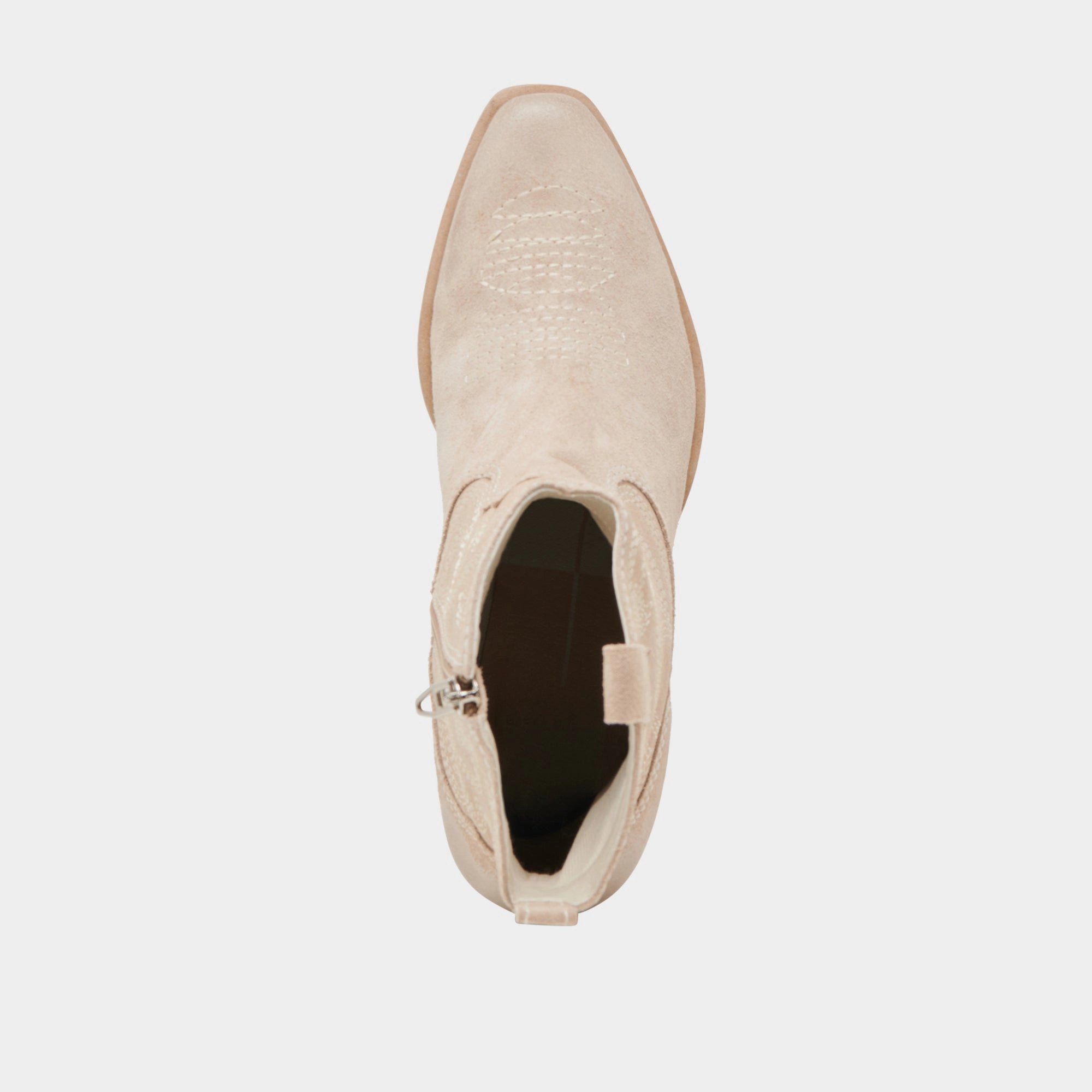 SHANIA BOOTIES TAUPE SUEDE