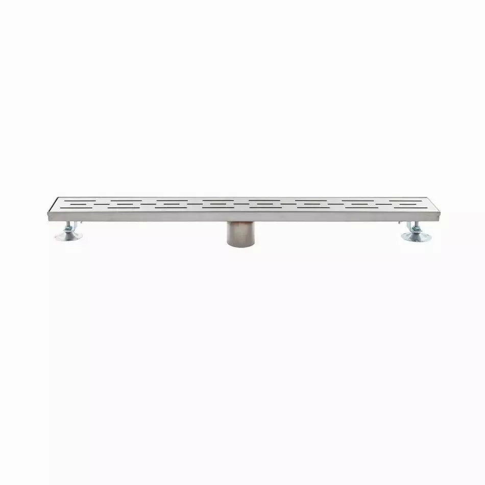 Signature Hardware SH439070SS 60" Effendi Outdoor Linear Shower Drain - Polished Stainless Steel