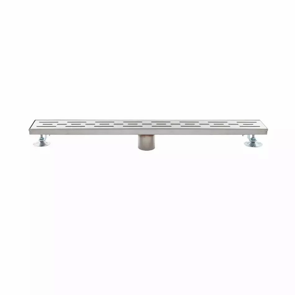 Signature Hardware SH439070SS 60" Effendi Outdoor Linear Shower Drain - Polished Stainless Steel