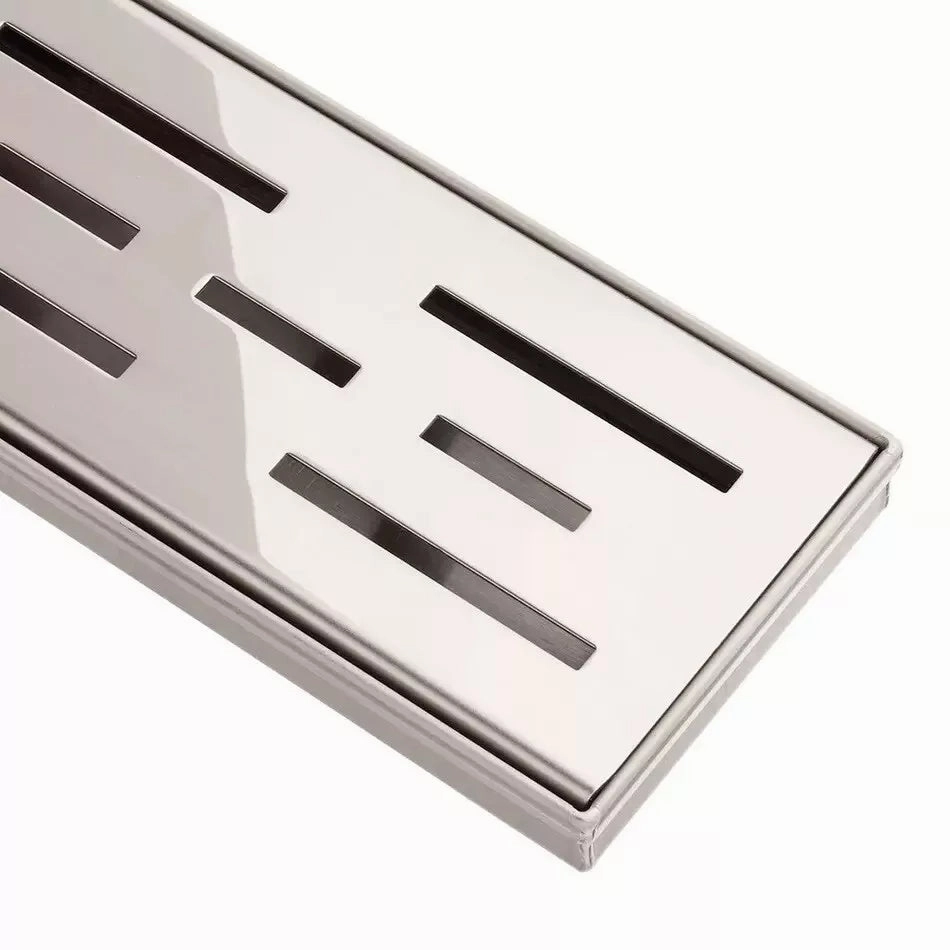 Signature Hardware SH439070SS 60" Effendi Outdoor Linear Shower Drain - Polished Stainless Steel