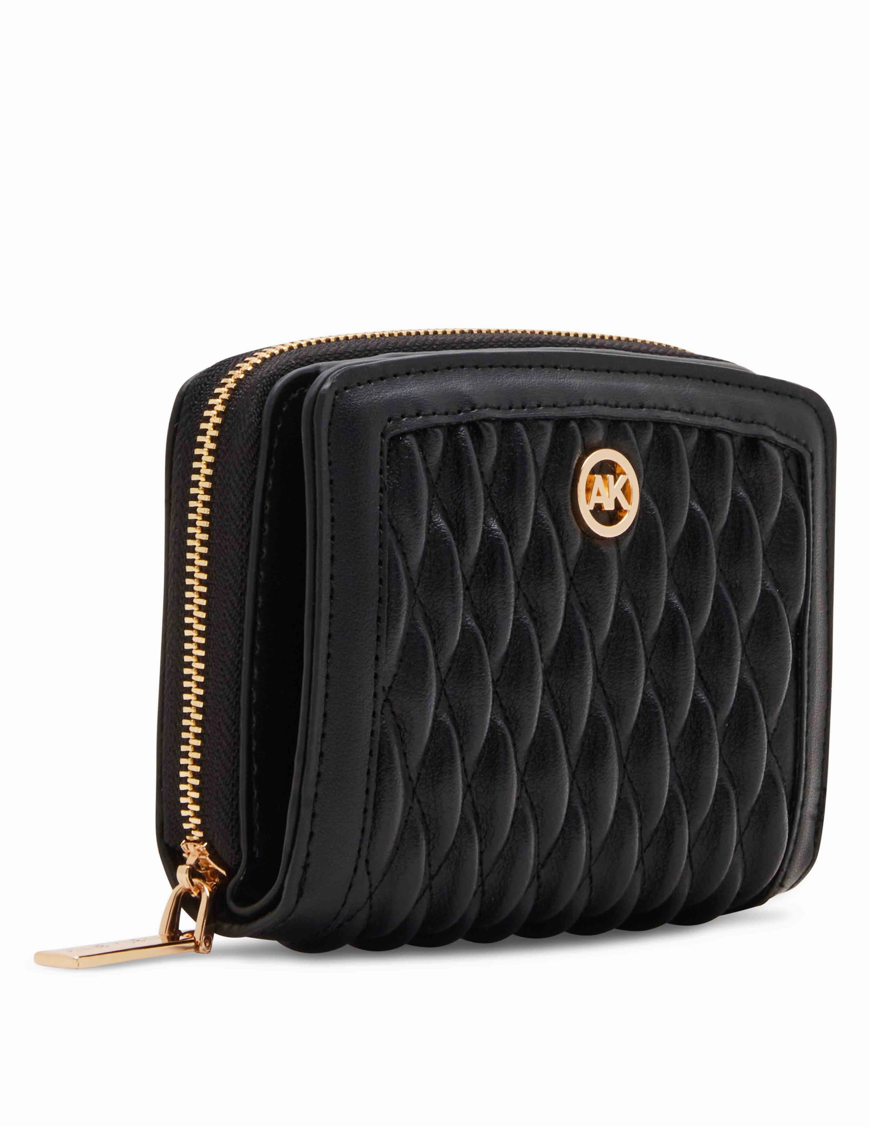 Small Ruched Quilted Wallet