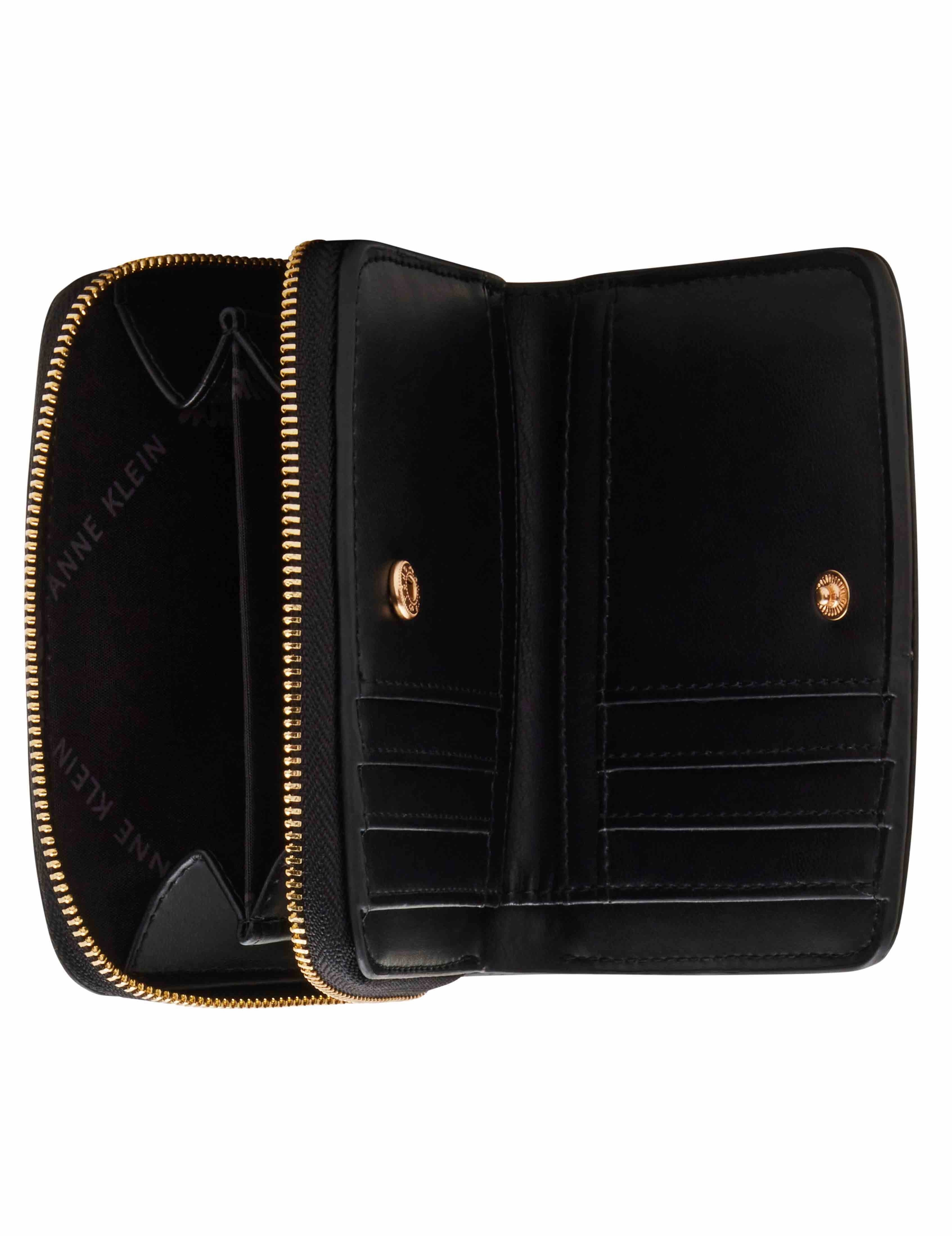 Small Ruched Quilted Wallet