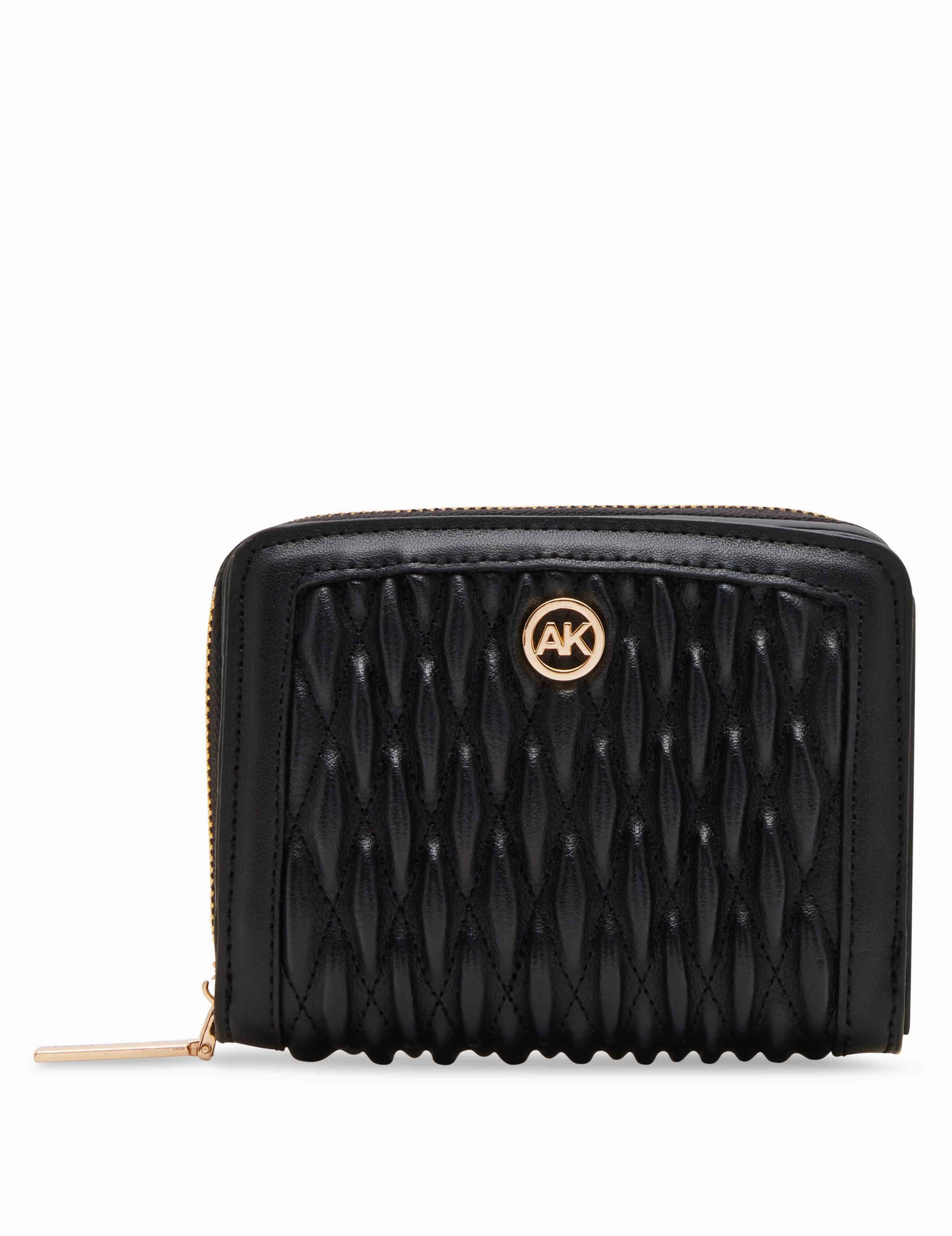 Small Ruched Quilted Wallet