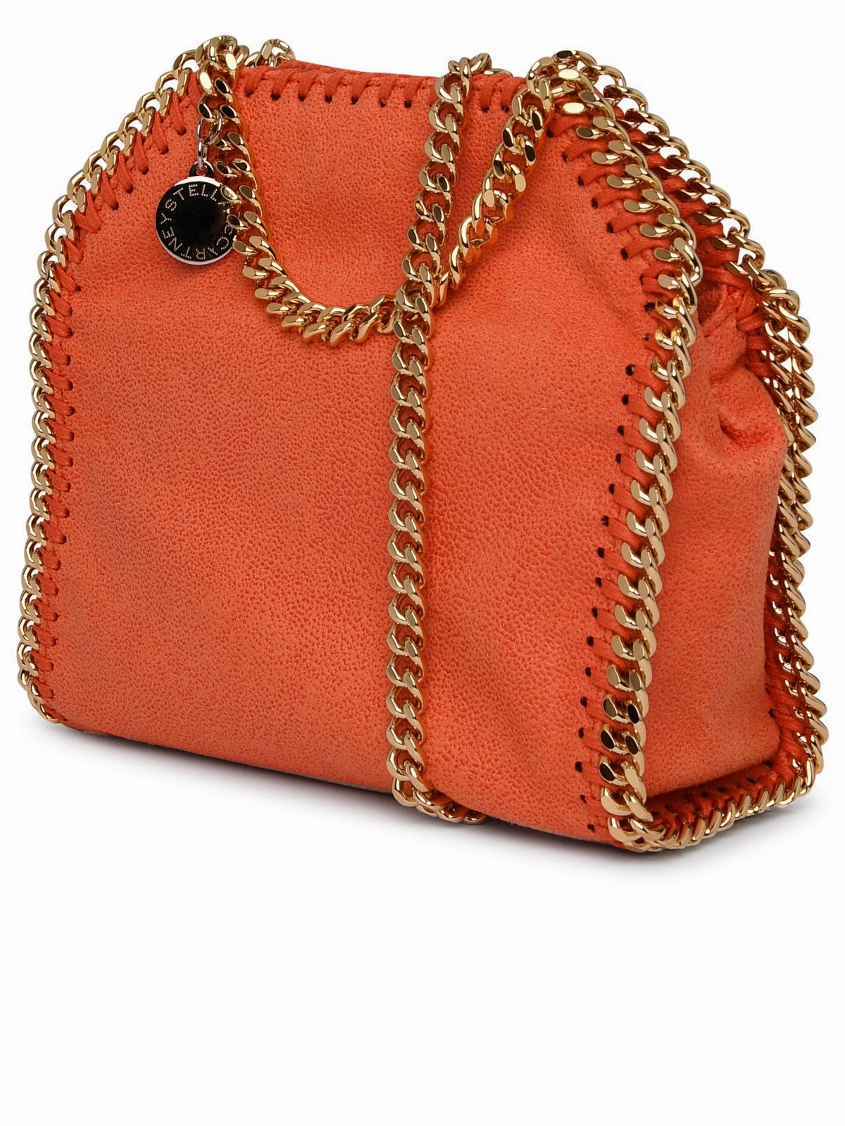 Stella McCartney Falabella Logo Plaque Tiny Tote Bag