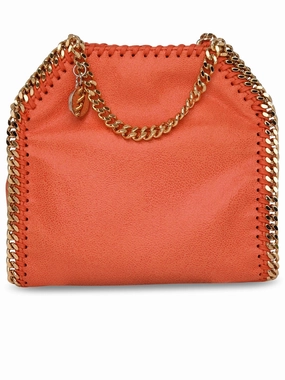 Stella McCartney Falabella Logo Plaque Tiny Tote Bag