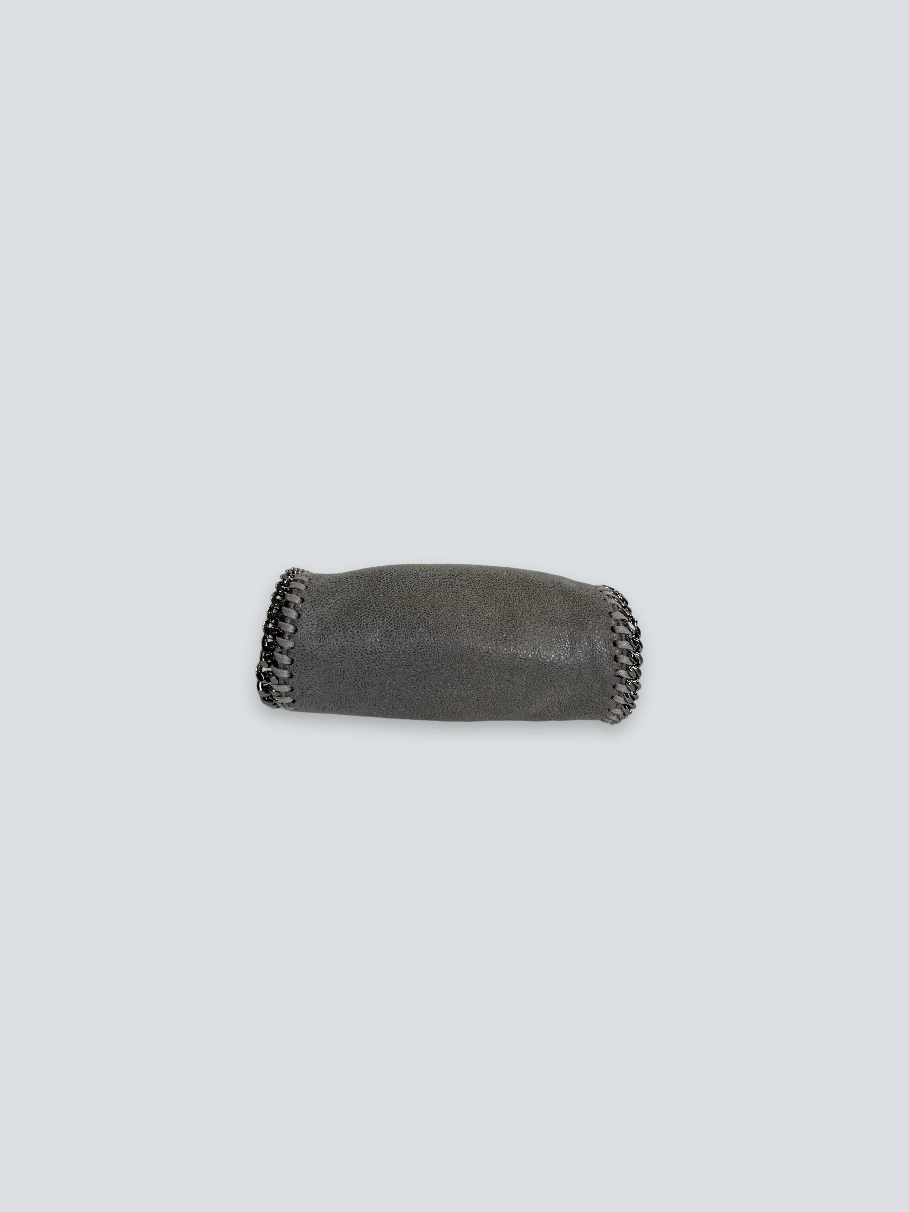 Stella McCartney Grey Tiny Faux Suede Falabella Crossbody