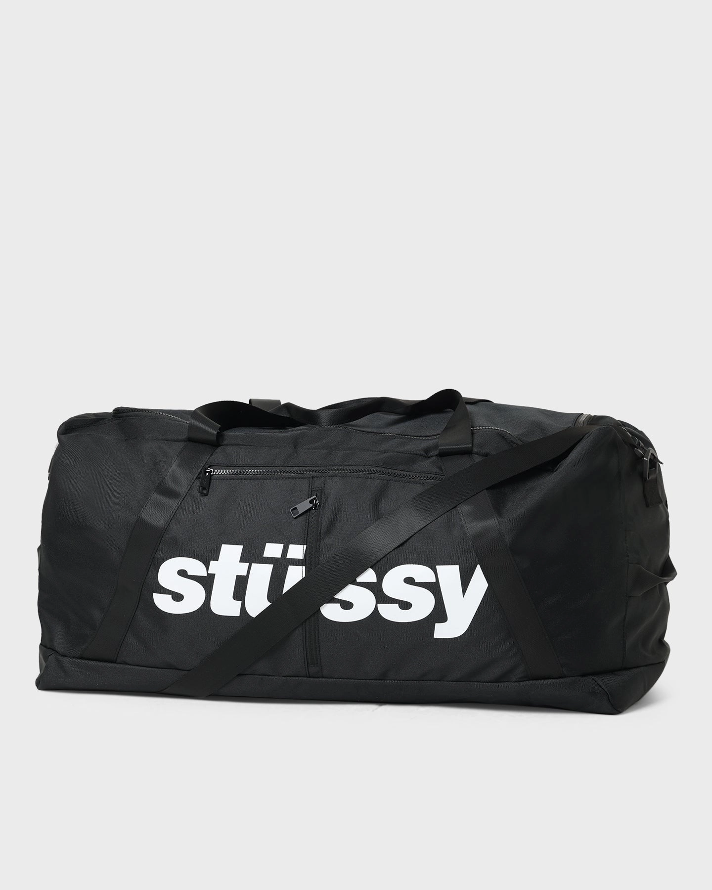 Stussy Italic Duffle Bag Black