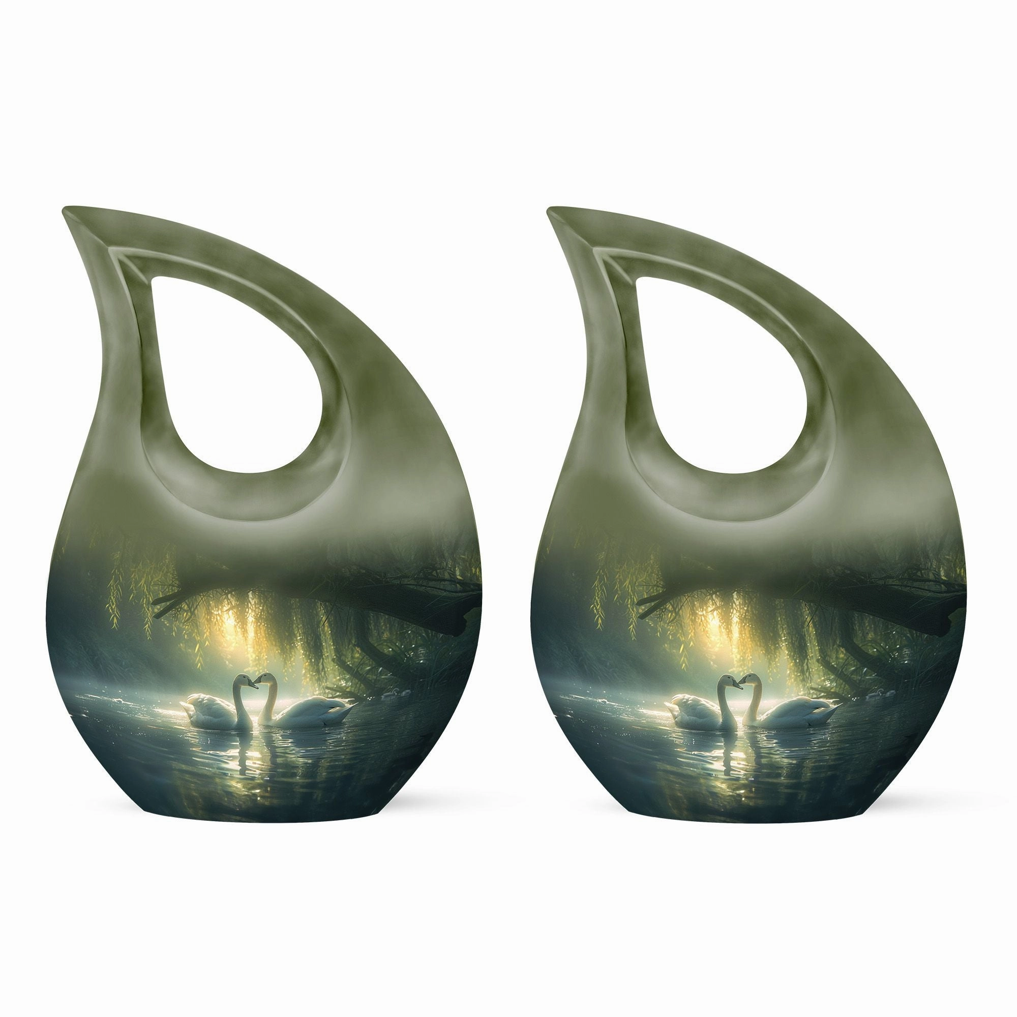 Swan Mini Urn - A Touching Tribute for Lasting Memories