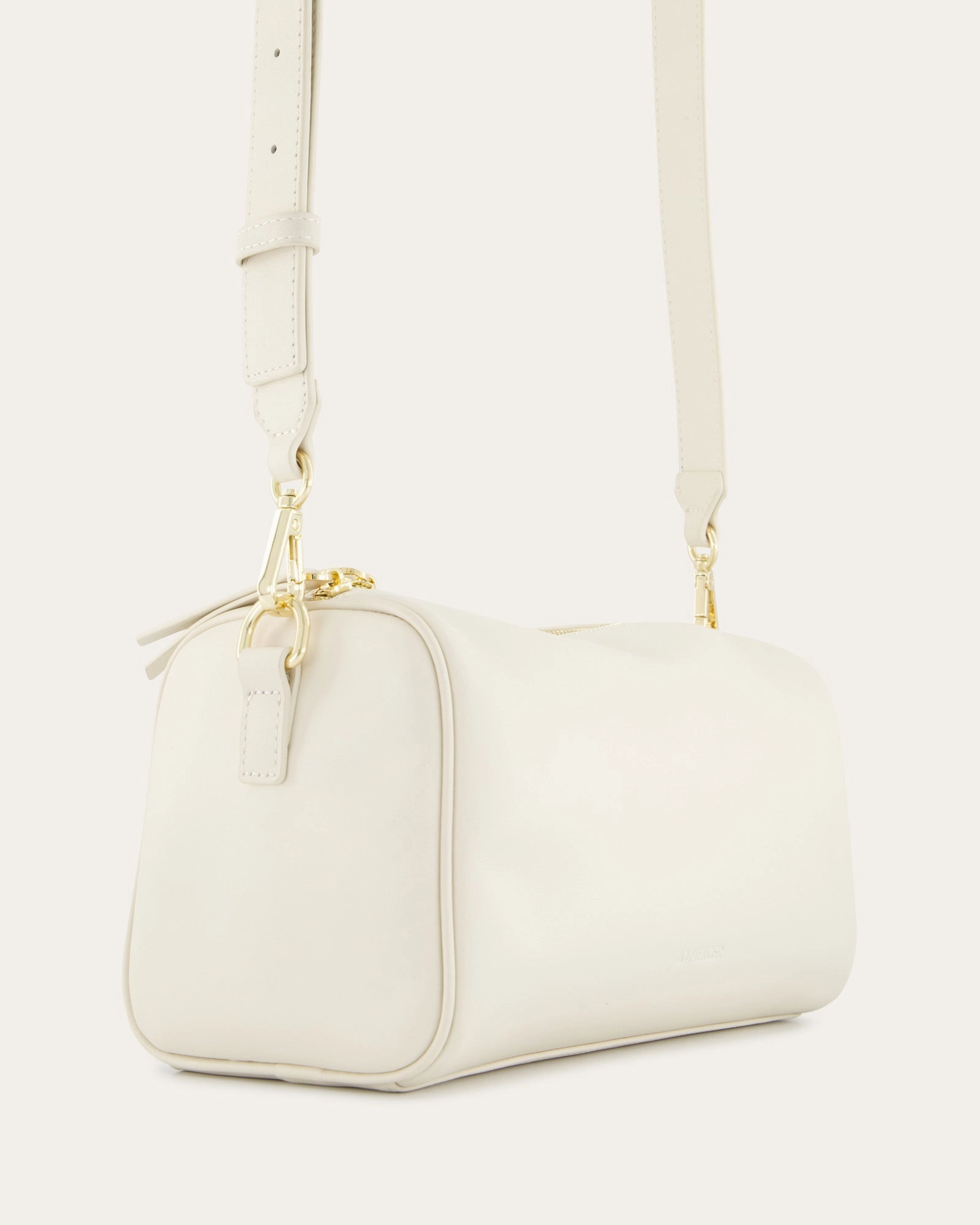 SYLVIE CROSSBODY BAG OFF WHITE LEATHER