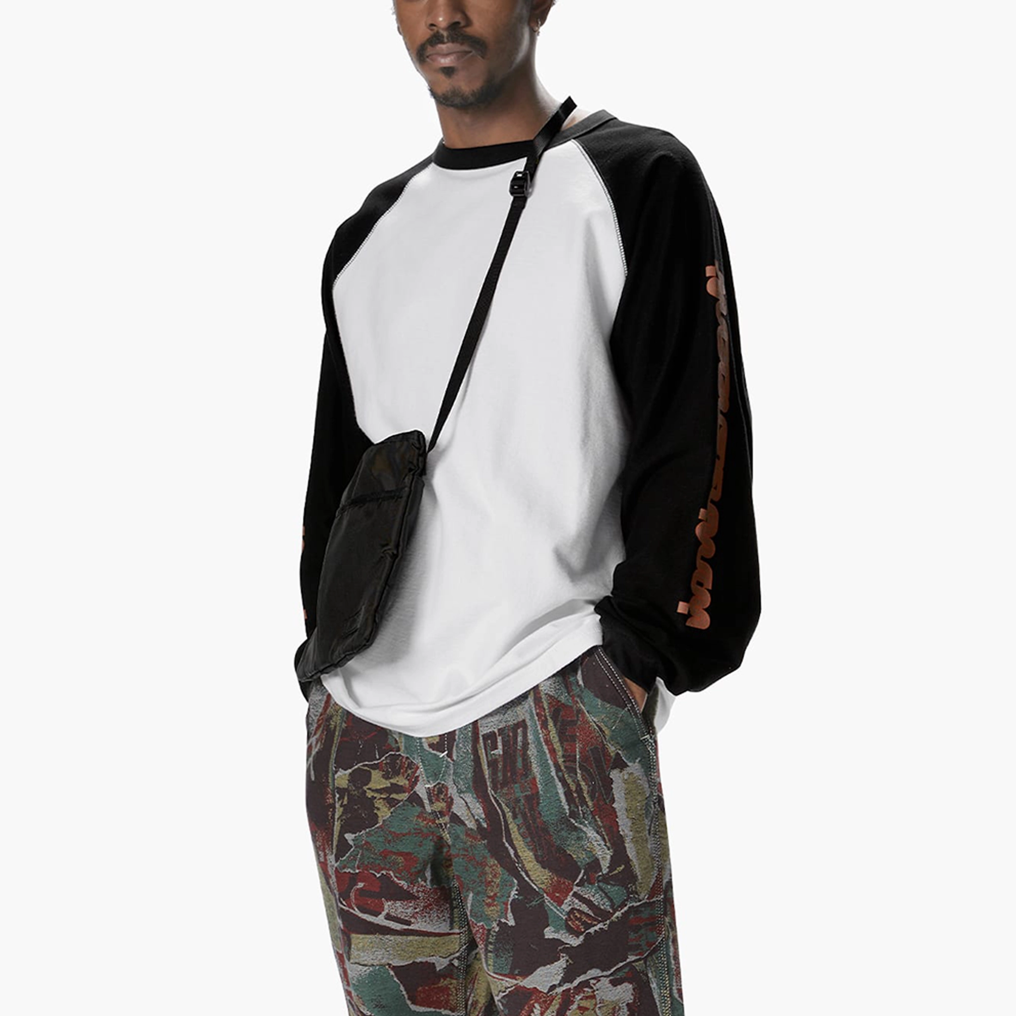 thisisneverthat Nylon Shoulder Bag Black