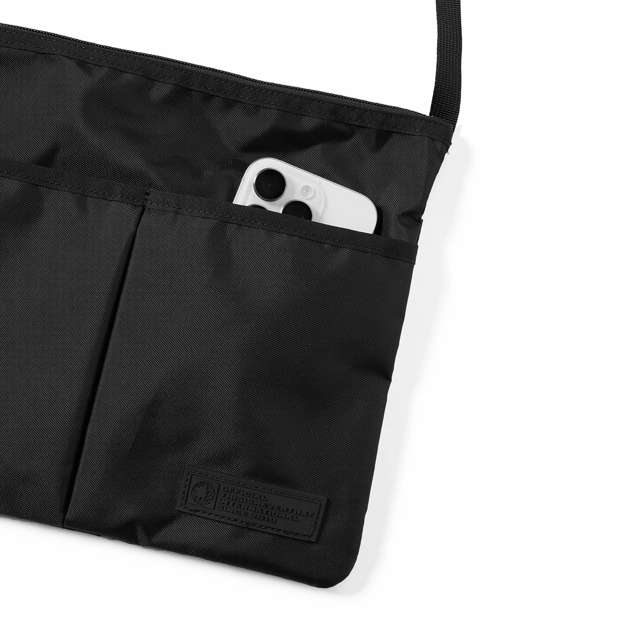 thisisneverthat Nylon Shoulder Bag Black