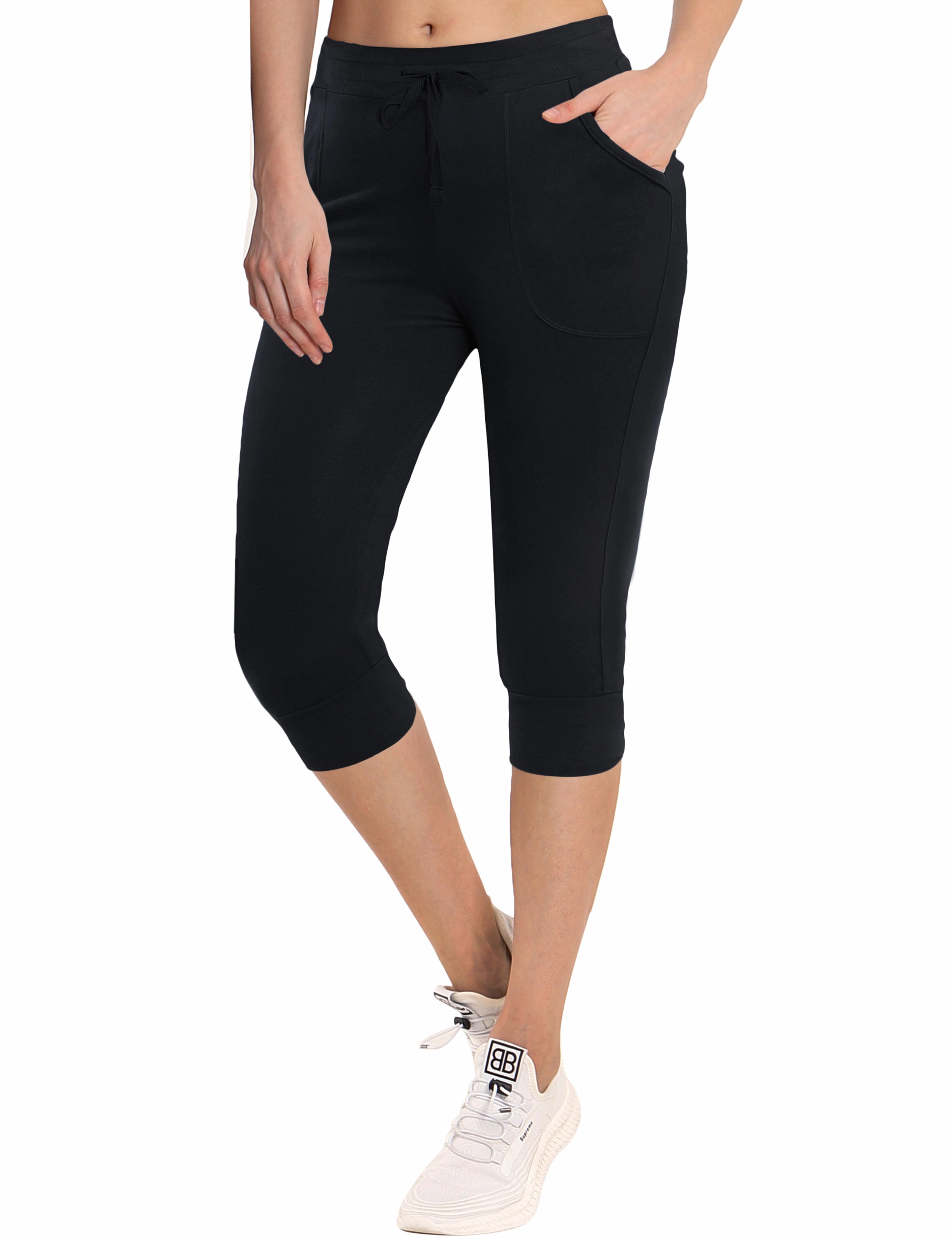 Training Crop Joggers black