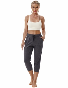 Training Crop Joggers heathercharcoal