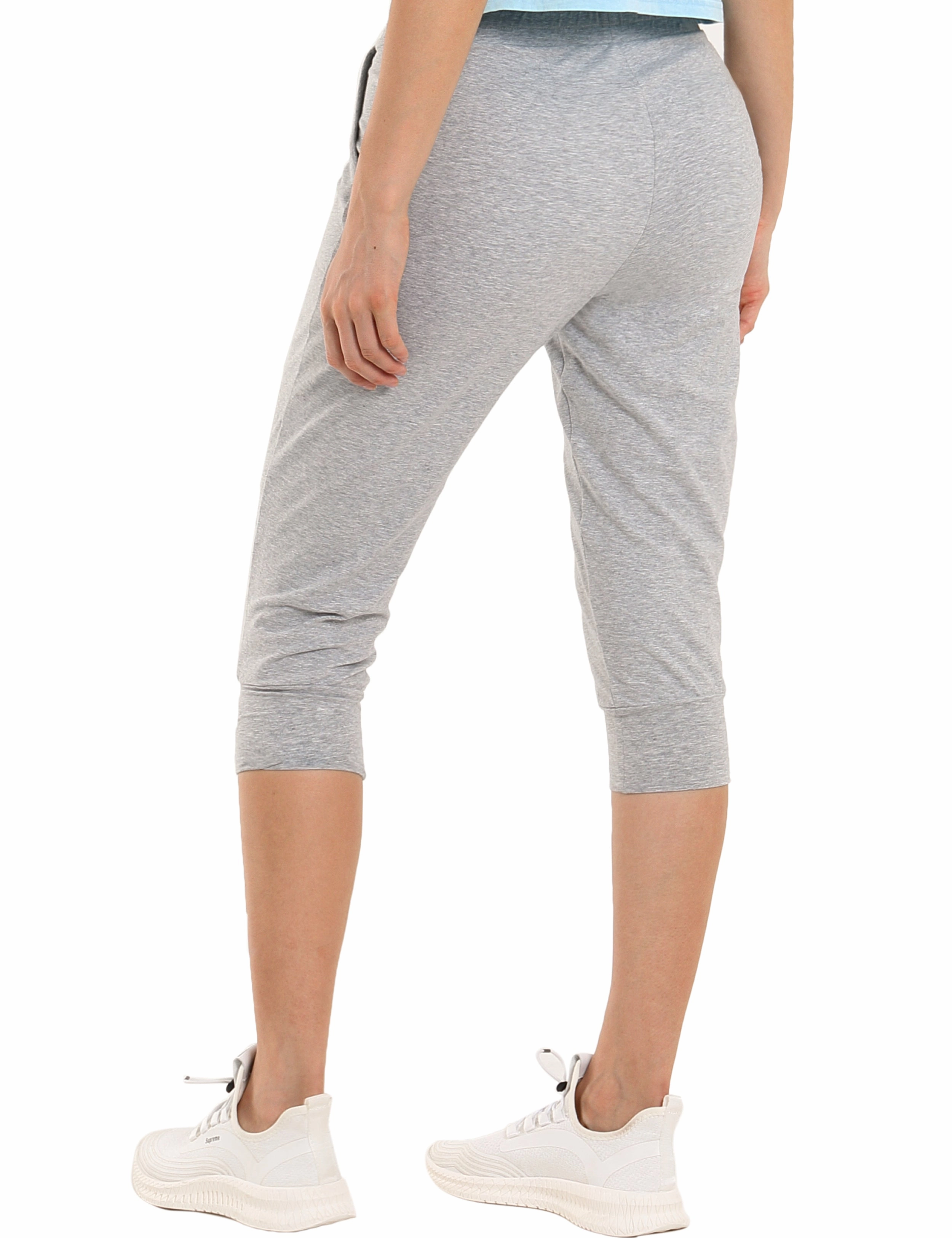 Training Crop Joggers heathergray_Gym