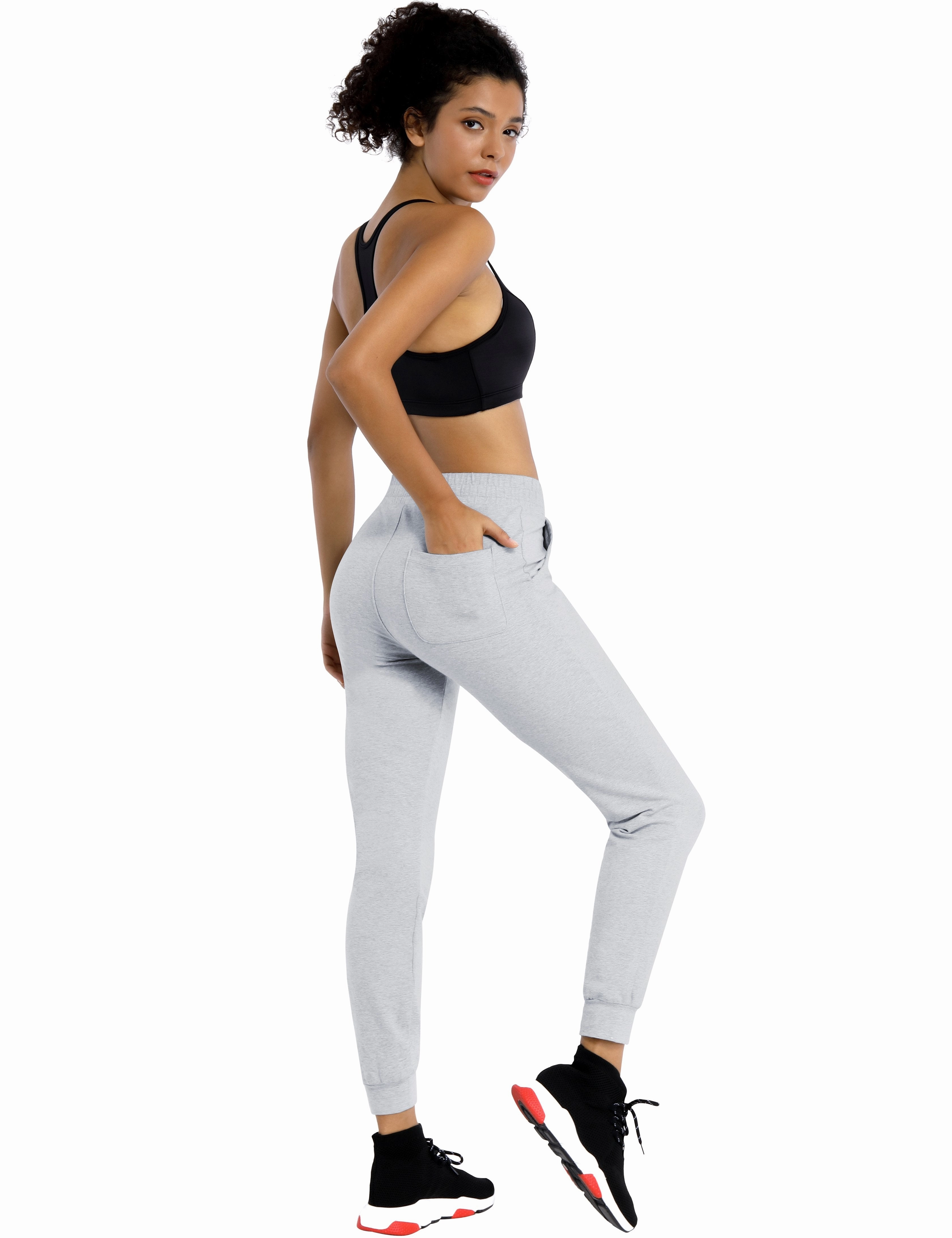 Training Joggers heathergray ins_Gym