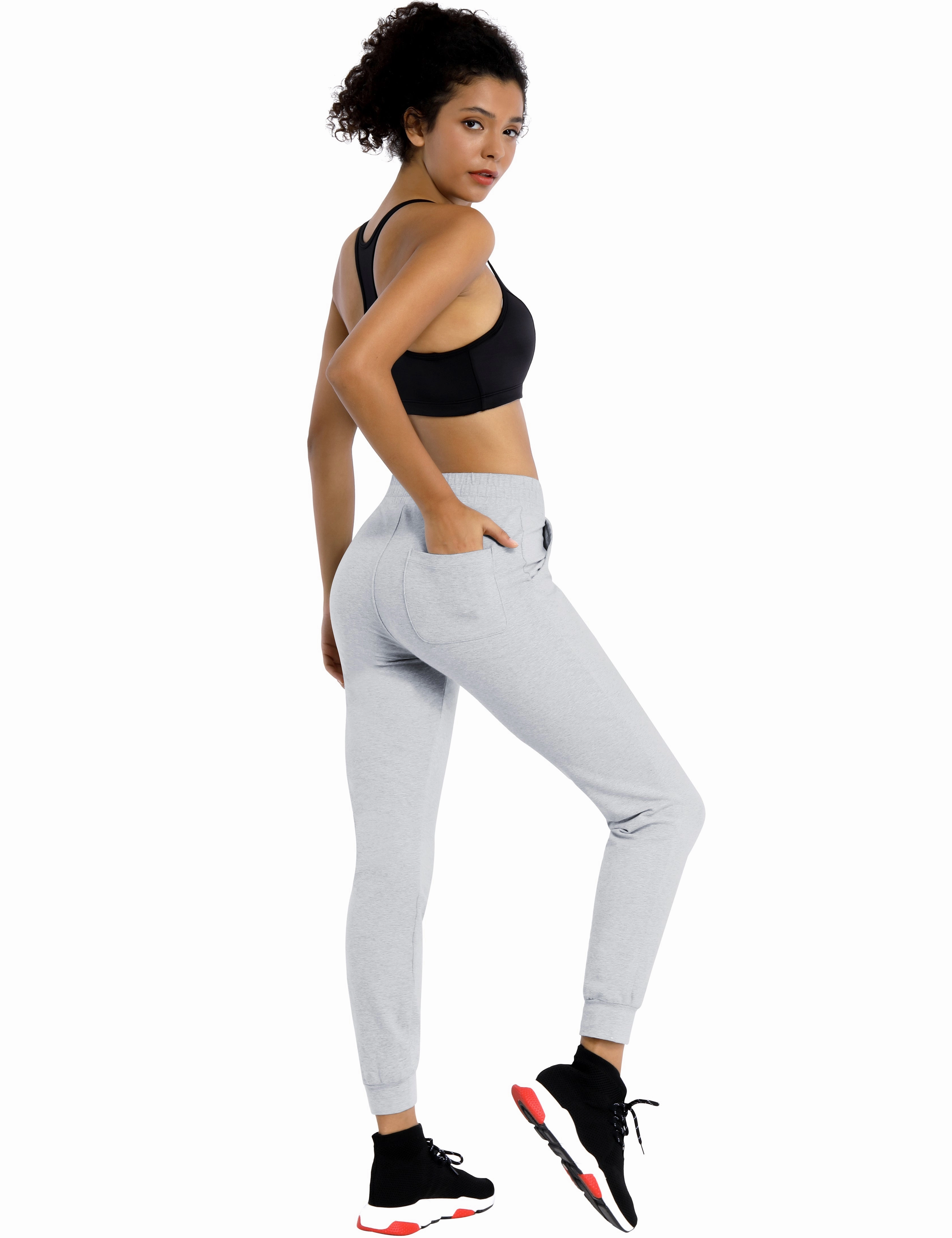 Training Joggers heathergray_yoga