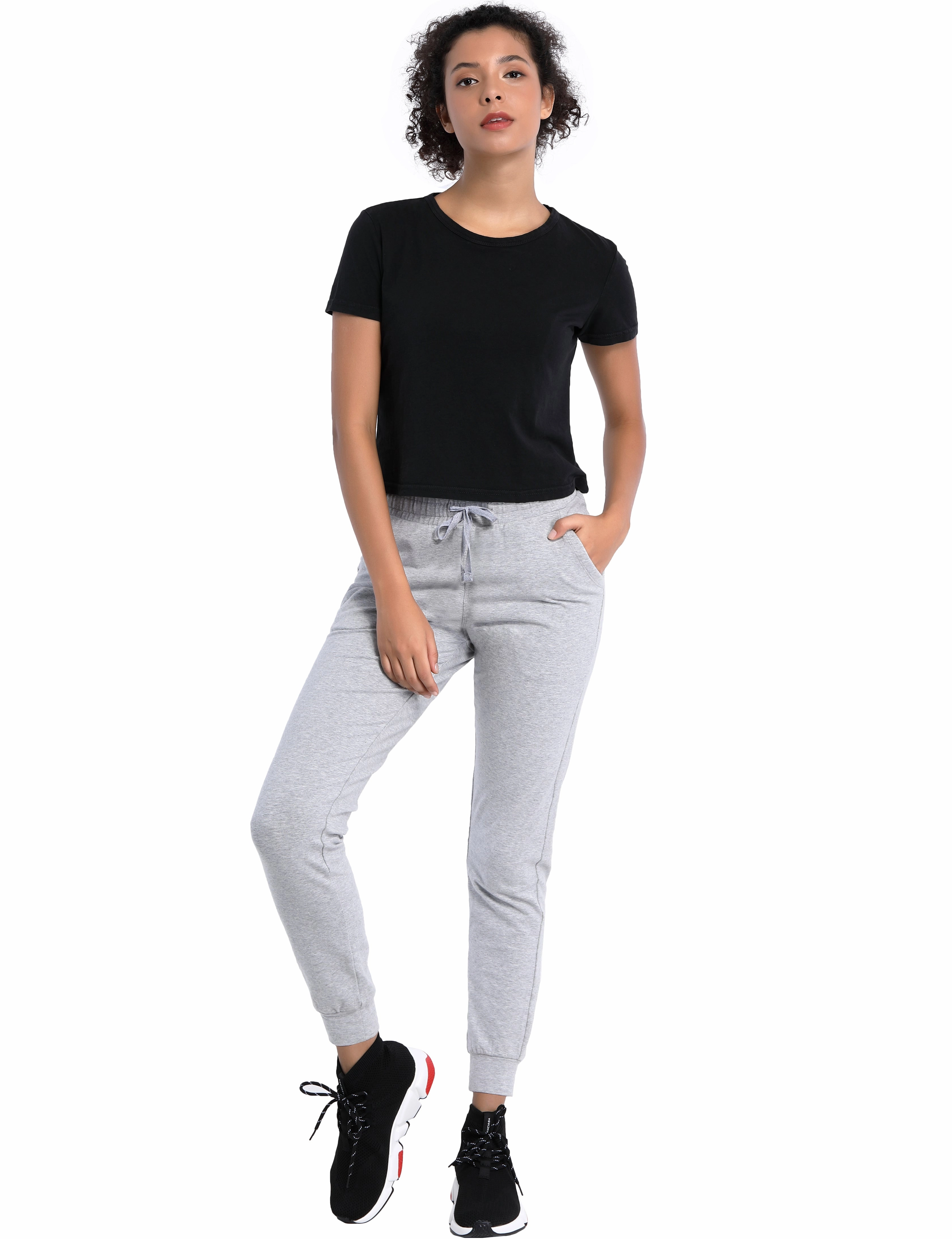 Training Joggers heathergray_yoga