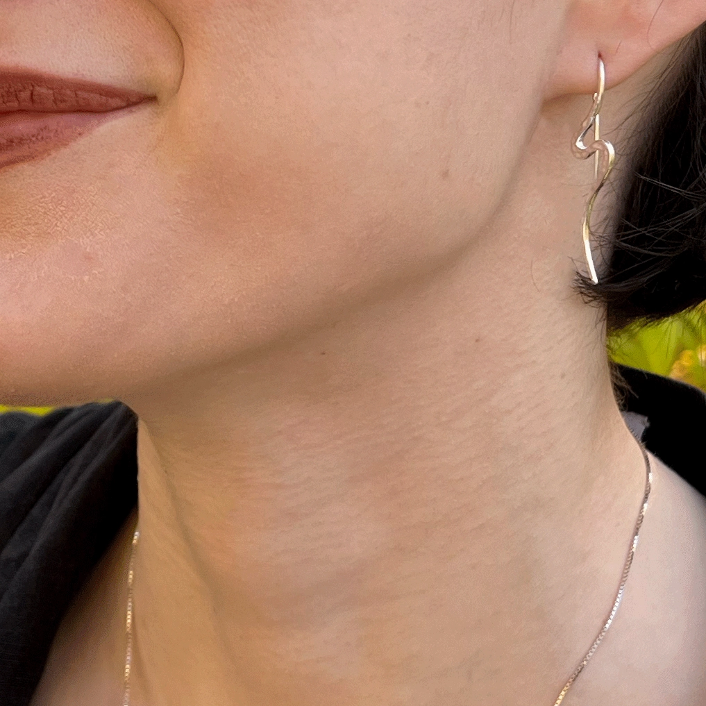 Transformation Earrings- Sterling Silver, Indonesia