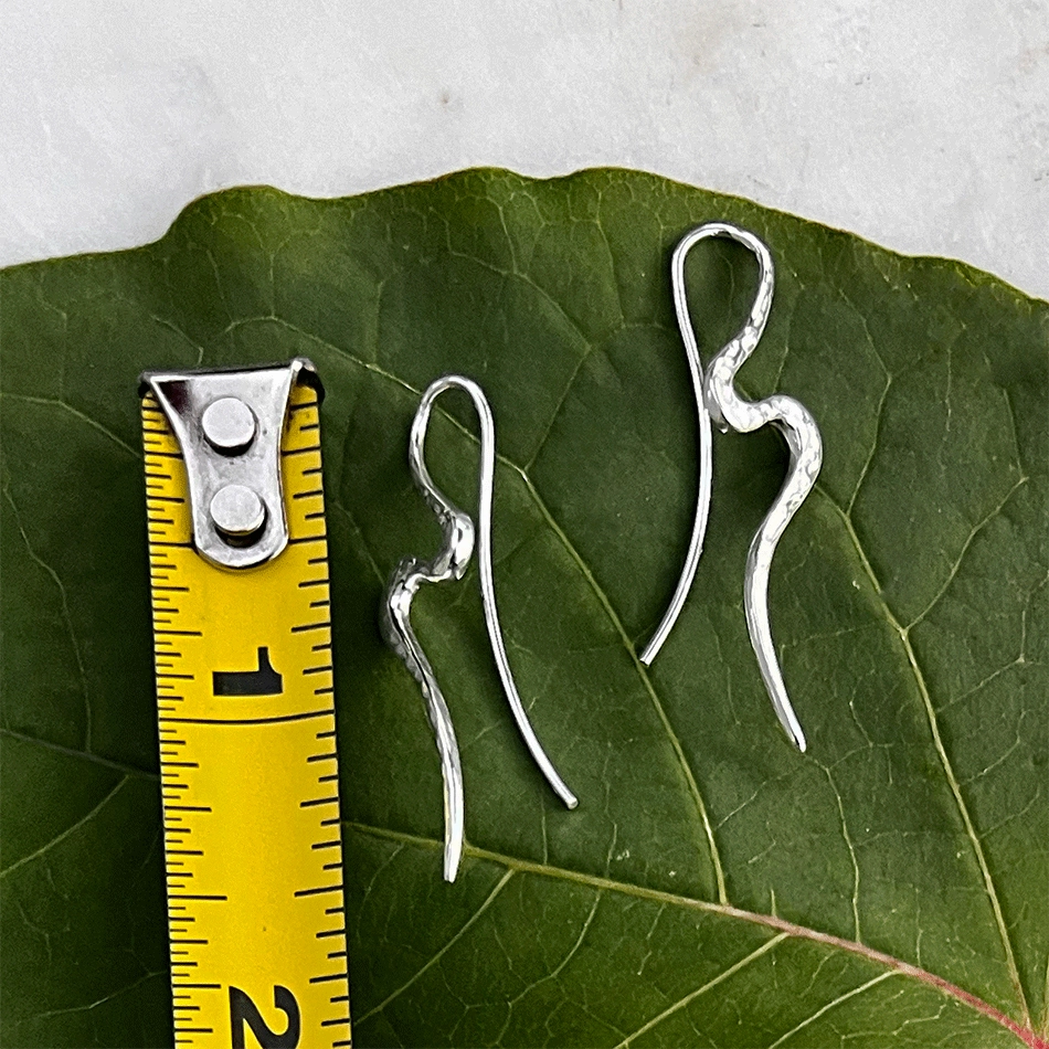Transformation Earrings- Sterling Silver, Indonesia