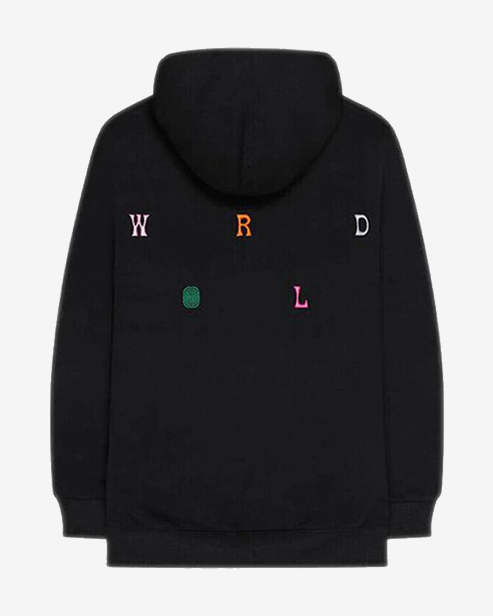 TRAVIS SCOTT ASTROWORLD SCATTERED BLACK HOODIE (NEW)