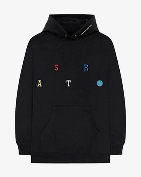 TRAVIS SCOTT ASTROWORLD SCATTERED BLACK HOODIE (NEW)