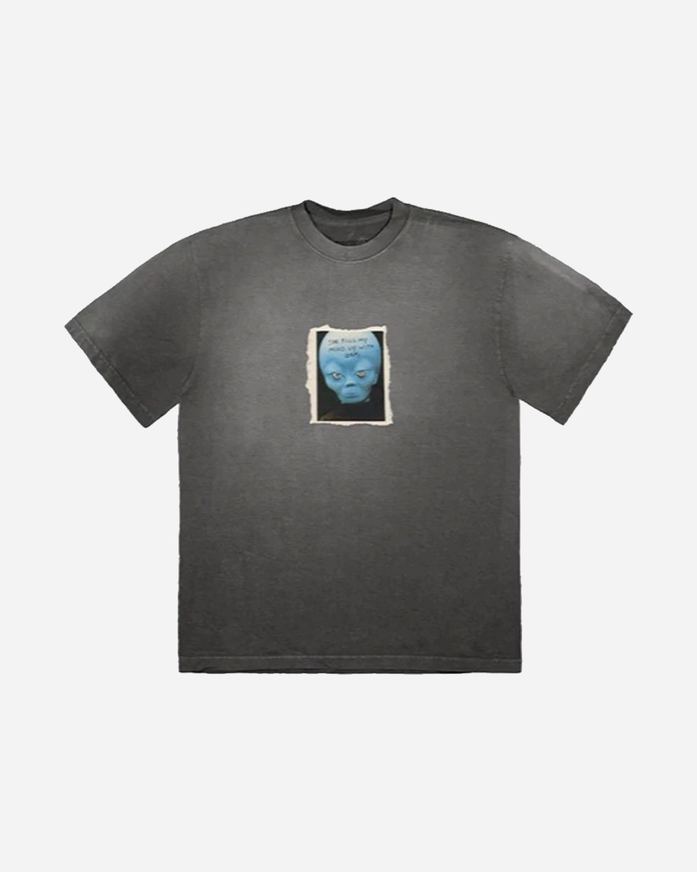 TRAVIS SCOTT HIGHEST IN THE ROOM ALIEN TEE BLACK