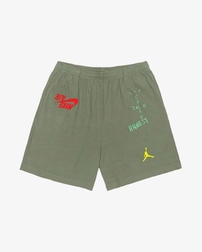 TRAVIS SCOTT JORDAN TEE HIGHEST SWEATSHORT GREEN