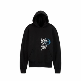 TRAVIS SCOTT X JORDAN X FRAGMENT HOODIE BLACK HOODIE (NEW) -