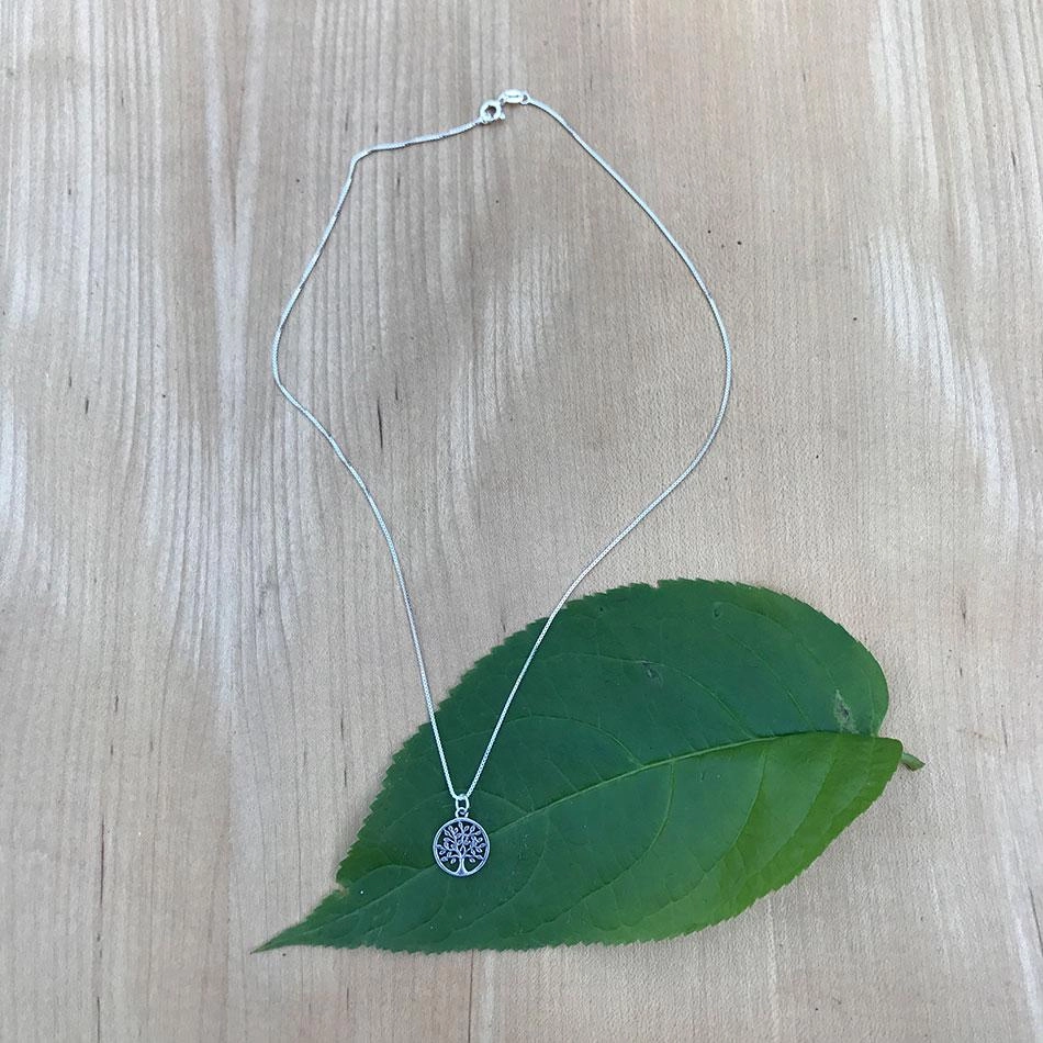 Tree of Life Necklace - Sterling Silver, Indonesia