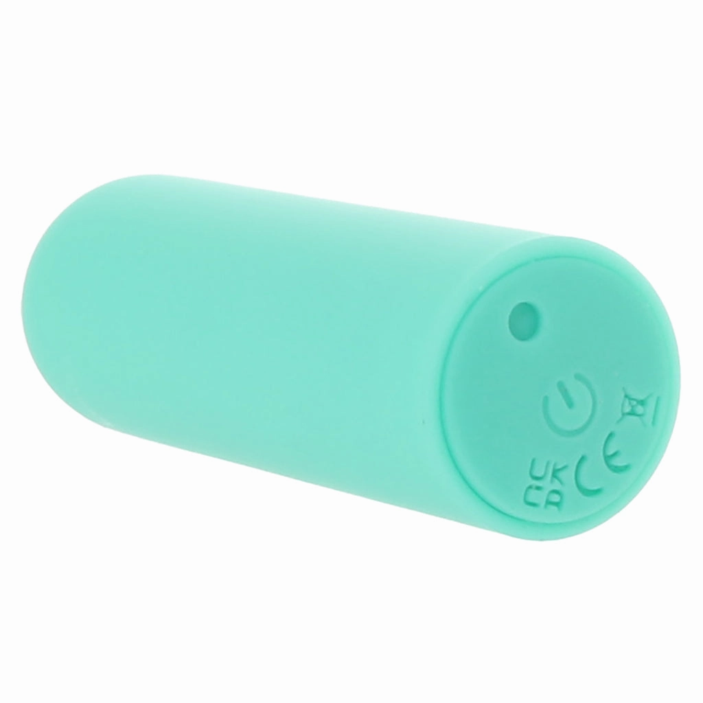 Turbo Buzz Rounded Mini Bullet Vibe in Green