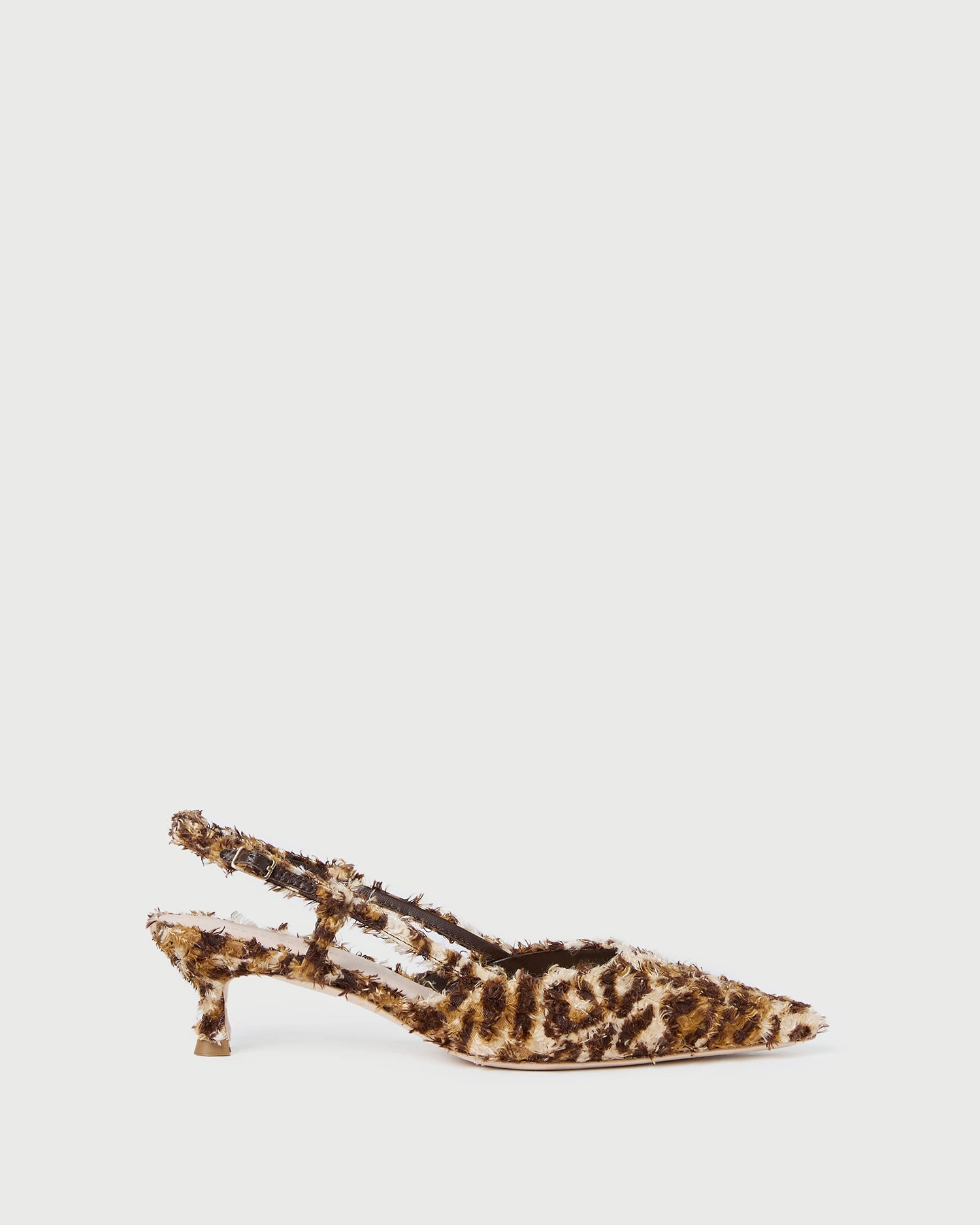 Tyson Leopard Kitten Heel
