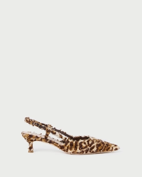 Tyson Leopard Kitten Heel