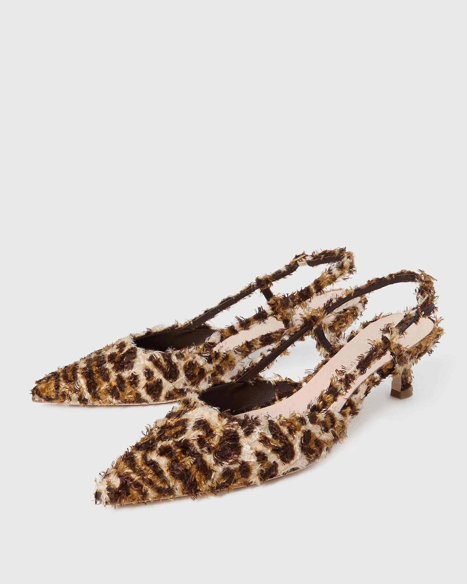 Tyson Leopard Kitten Heel