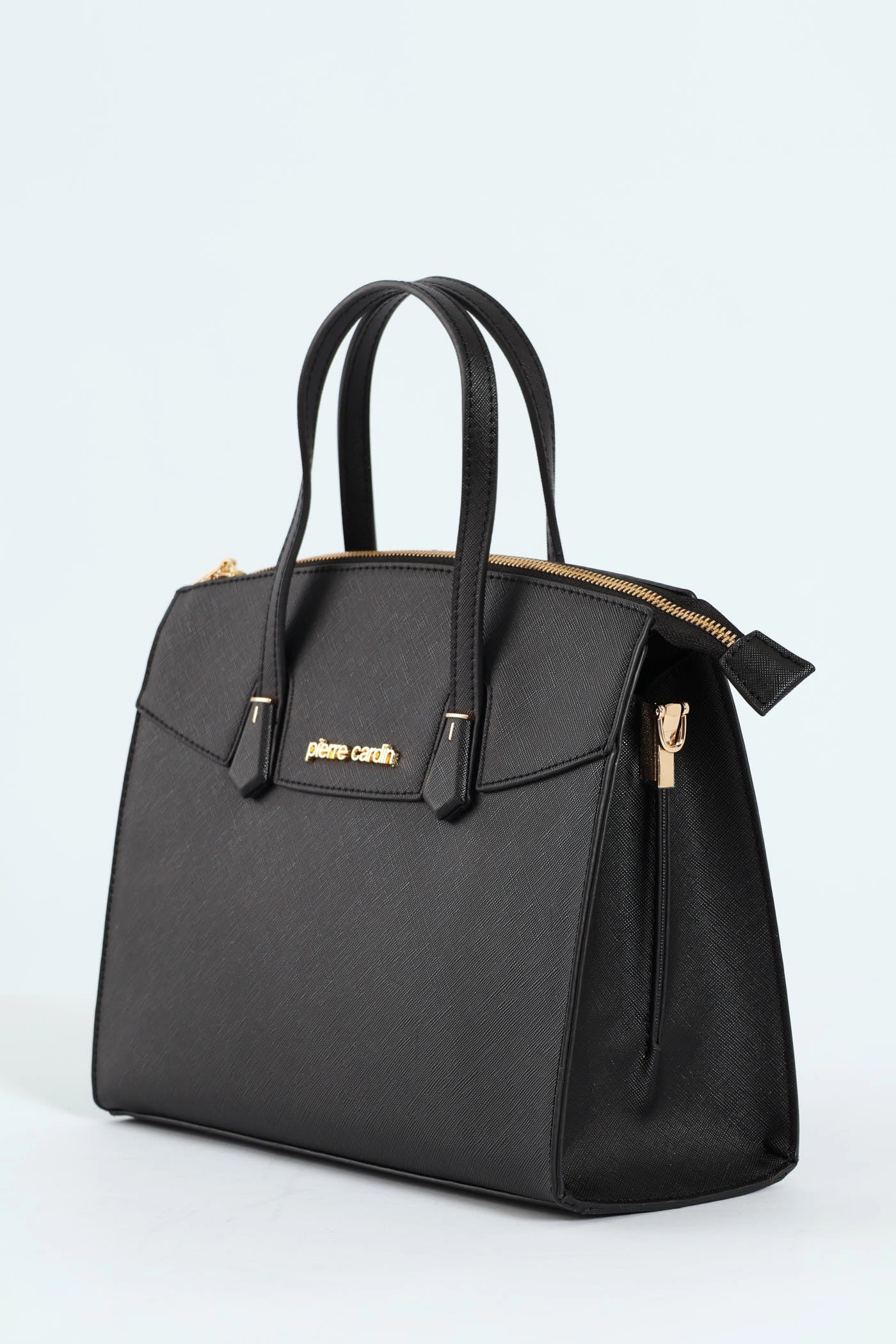 Vivian Structured Satchel - Black