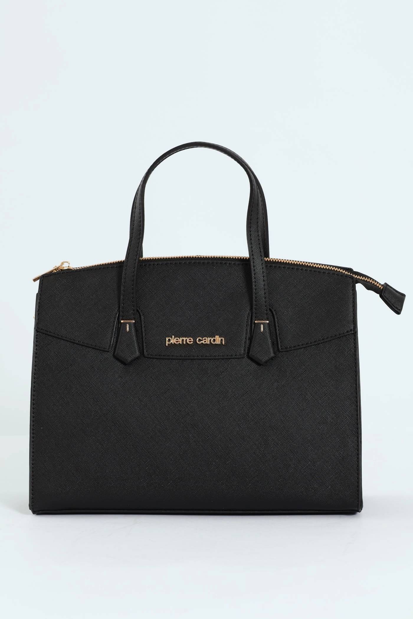 Vivian Structured Satchel - Black