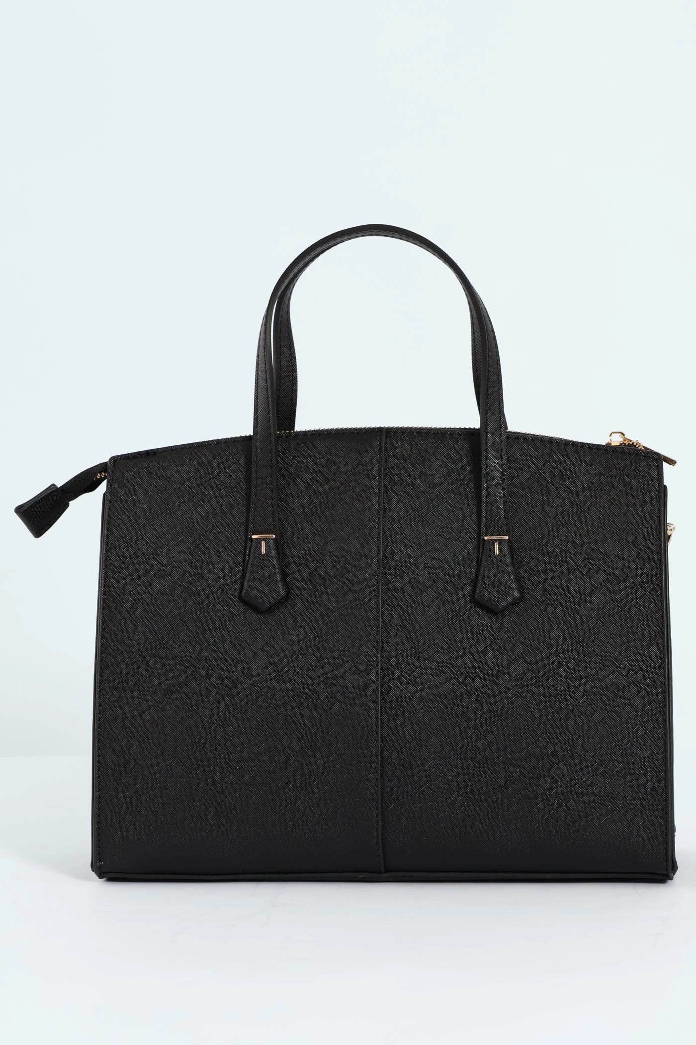 Vivian Structured Satchel - Black
