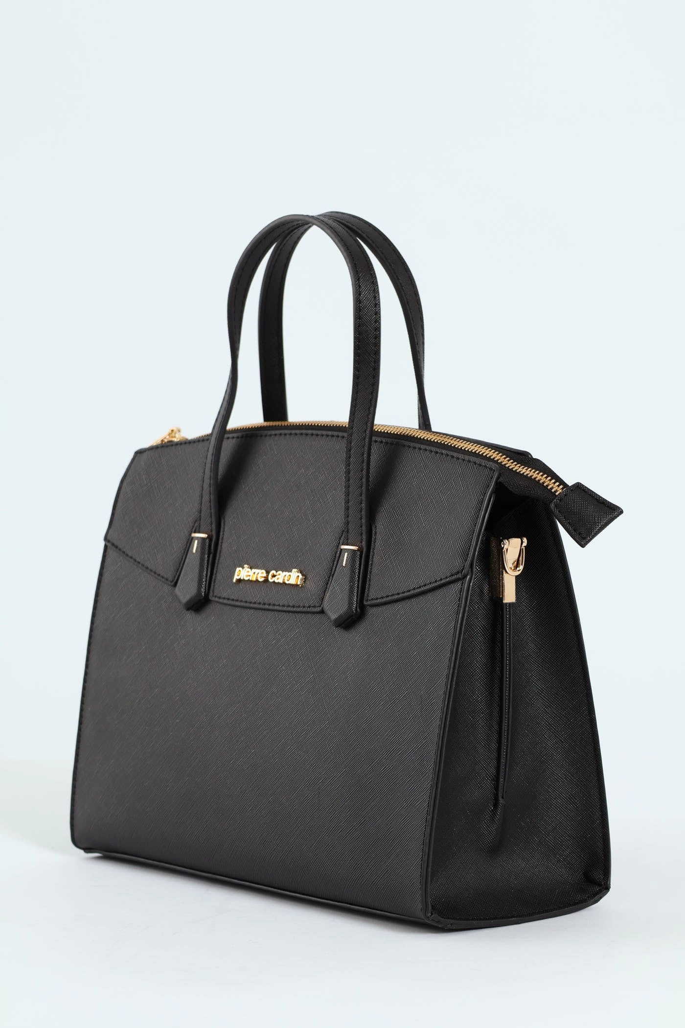 Vivian Structured Satchel - Black