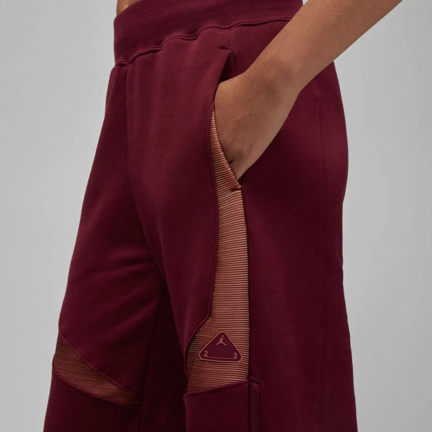 W 23 ENGINEERED FLEECE PANTS CHERRYWOOD RED
