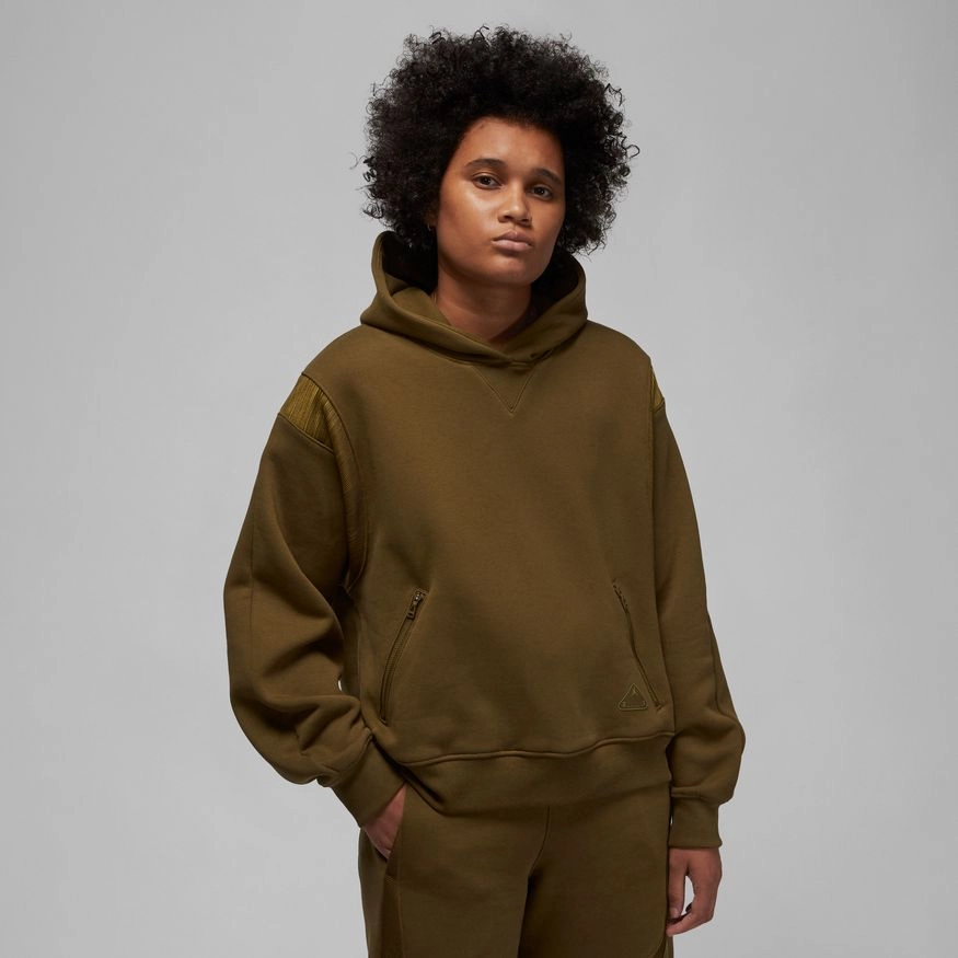 W 23 ENGINEERED PULLOVER LIGHT OLIVE