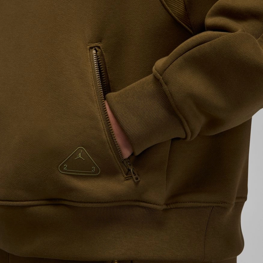 W 23 ENGINEERED PULLOVER LIGHT OLIVE
