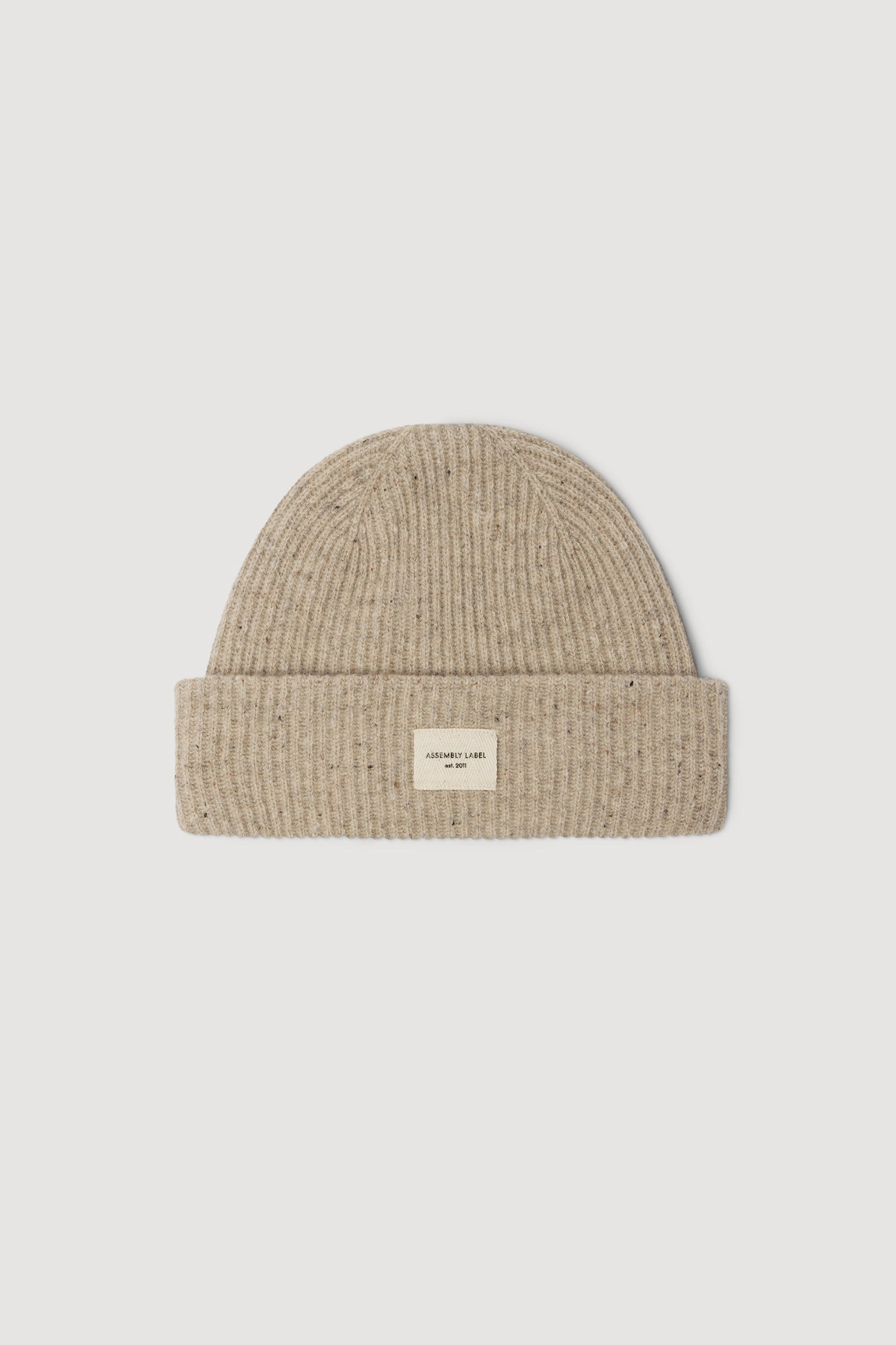 Wool Rib Beanie