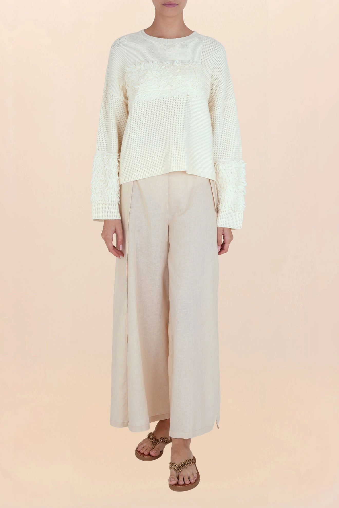 Yeti Sweater - Cream