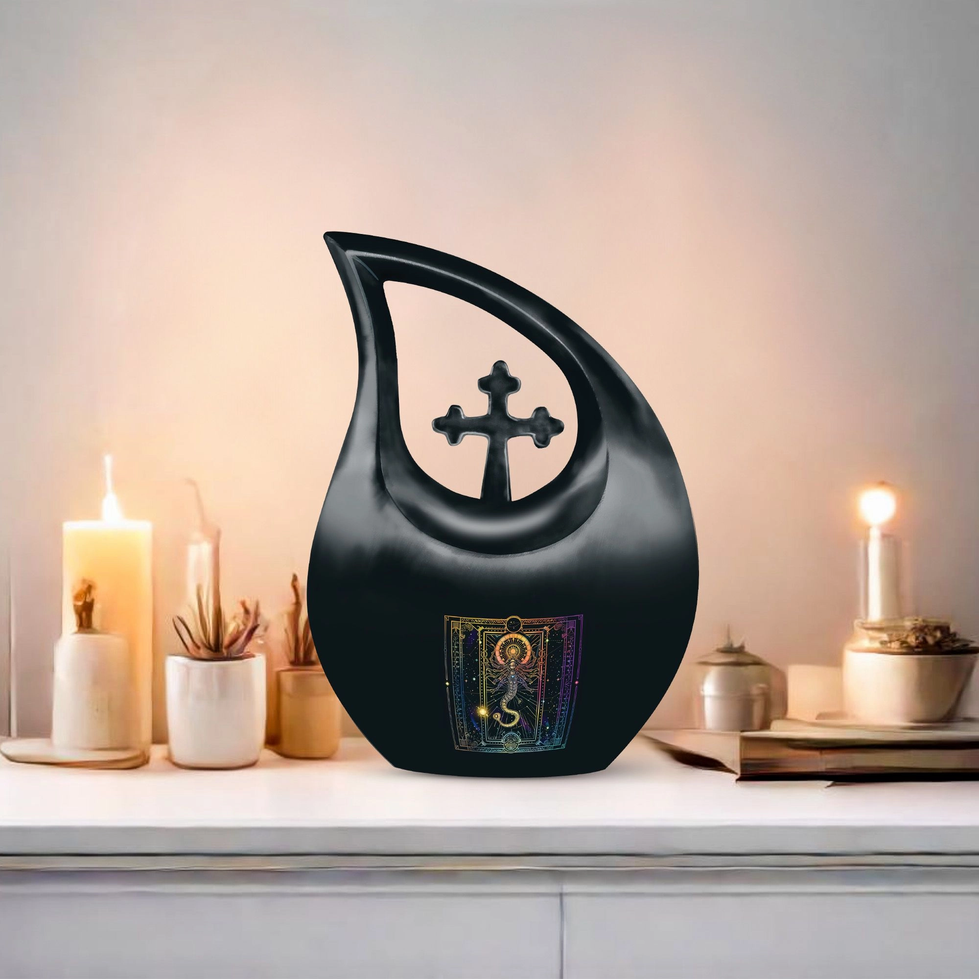 Zodiac Starlight Mini Urn - A Peaceful Comfort for Memorial