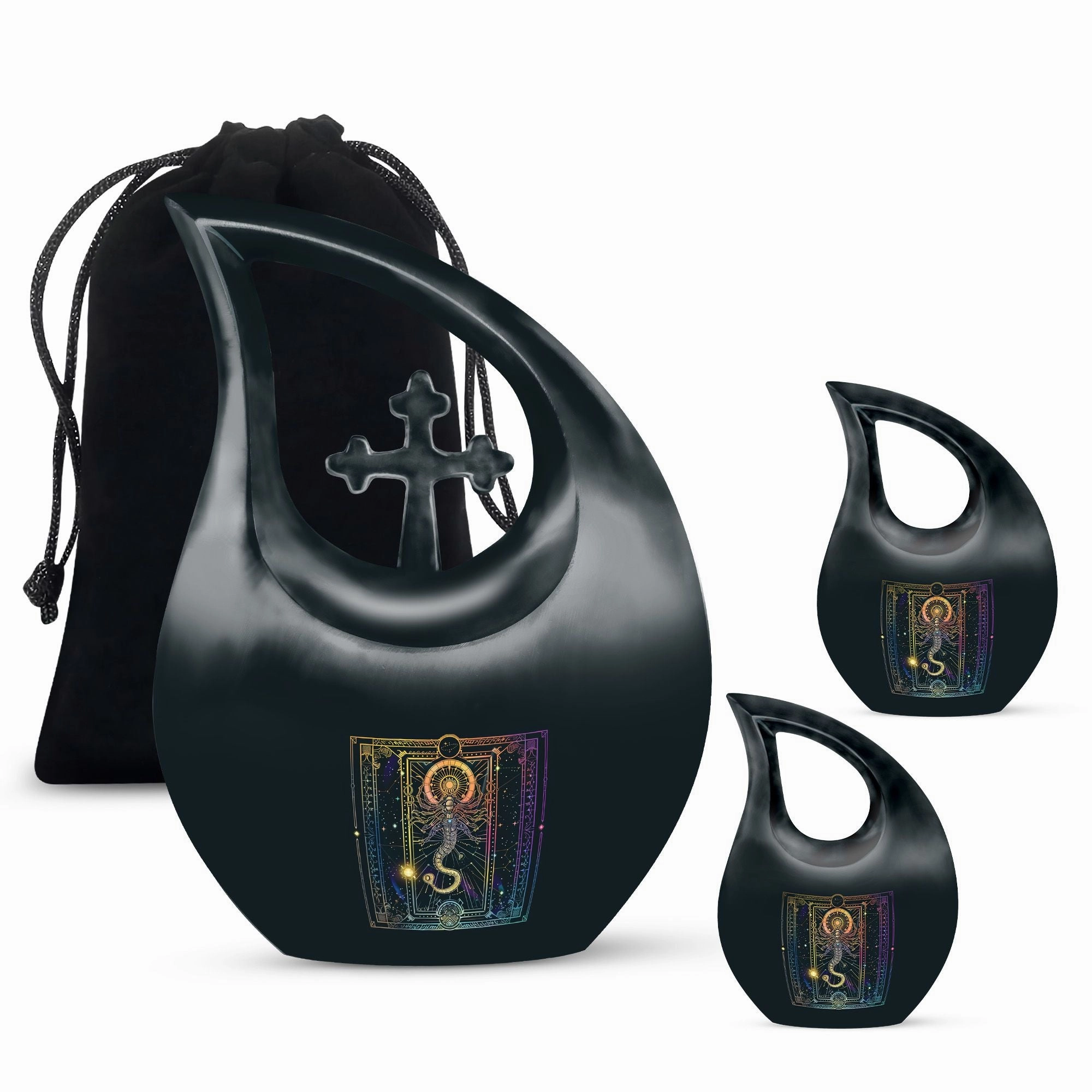 Zodiac Starlight Mini Urn - A Peaceful Comfort for Memorial