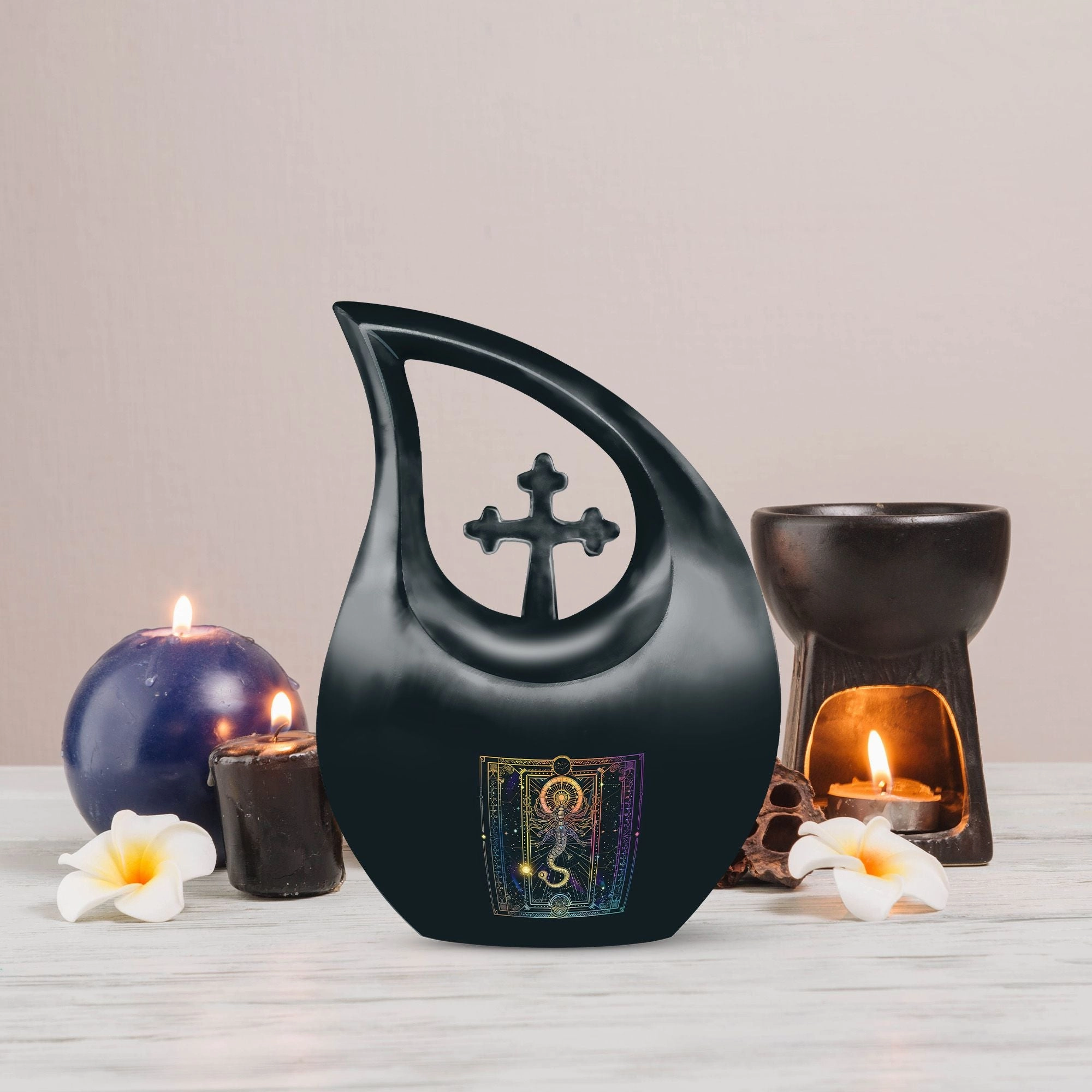 Zodiac Starlight Mini Urn - A Peaceful Comfort for Memorial